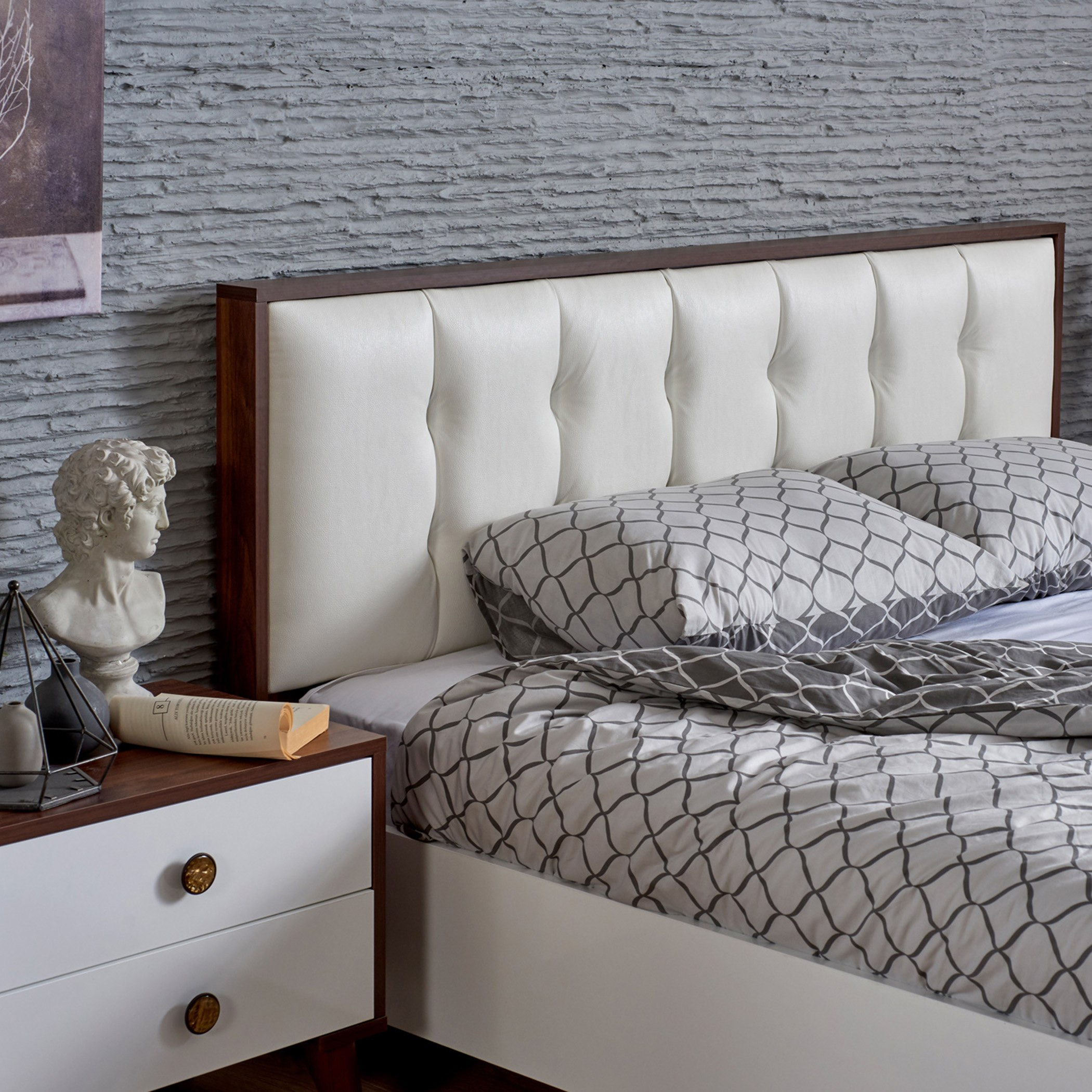 طقم غرفة نوم كينج 5 قطع من رويال - 180x200 سم-hbxbedroom-bedsandbedsets-bedroomsets-king-image-18
