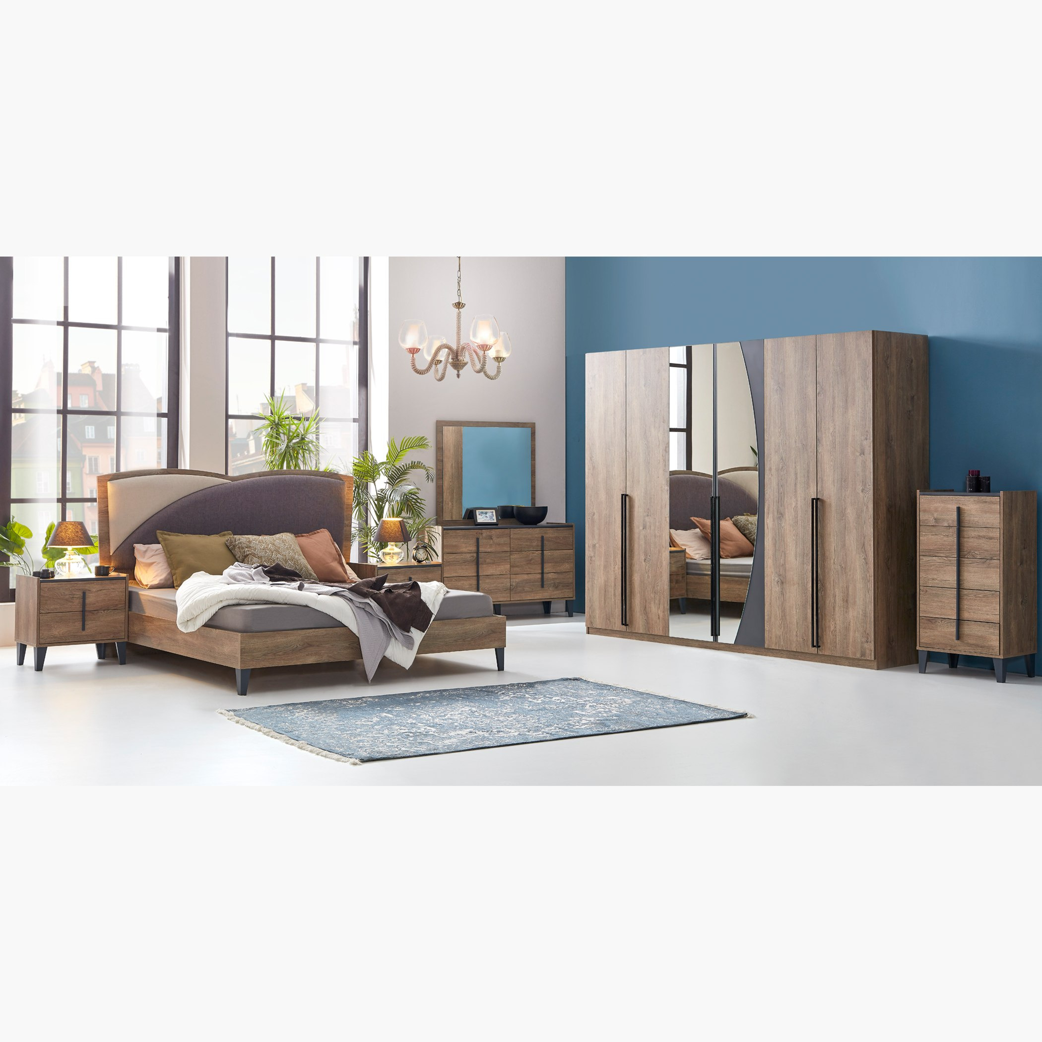 وحدة تخزين 5 أدراج من أنتيك-hbxfurniture-dressersandchests-chestofdrawers-image-5