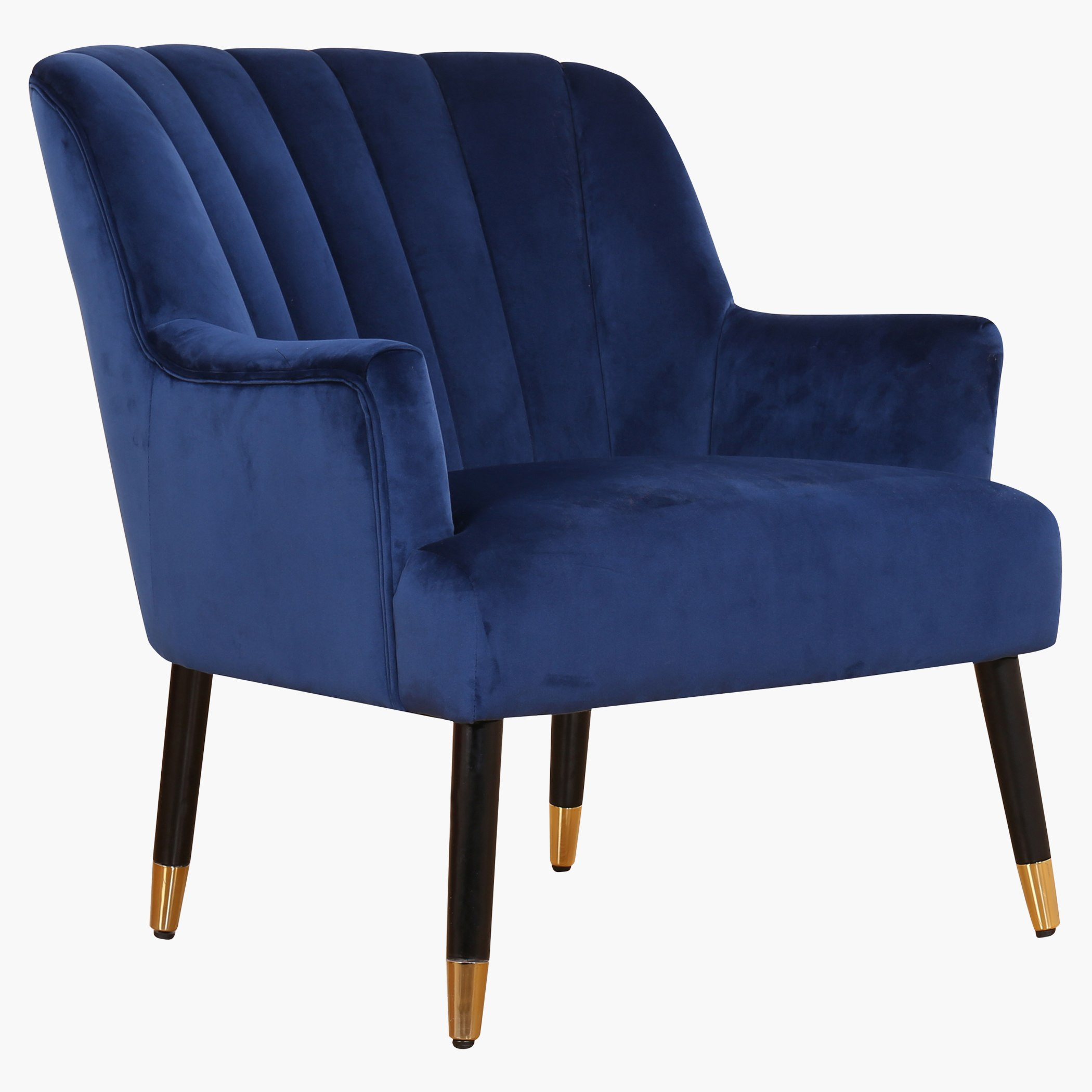 كرسي مخملي مقعد واحد بمساند ذراعين من لوكس-hbxfurniture-sofasandarmchairs-armchairs-image-3