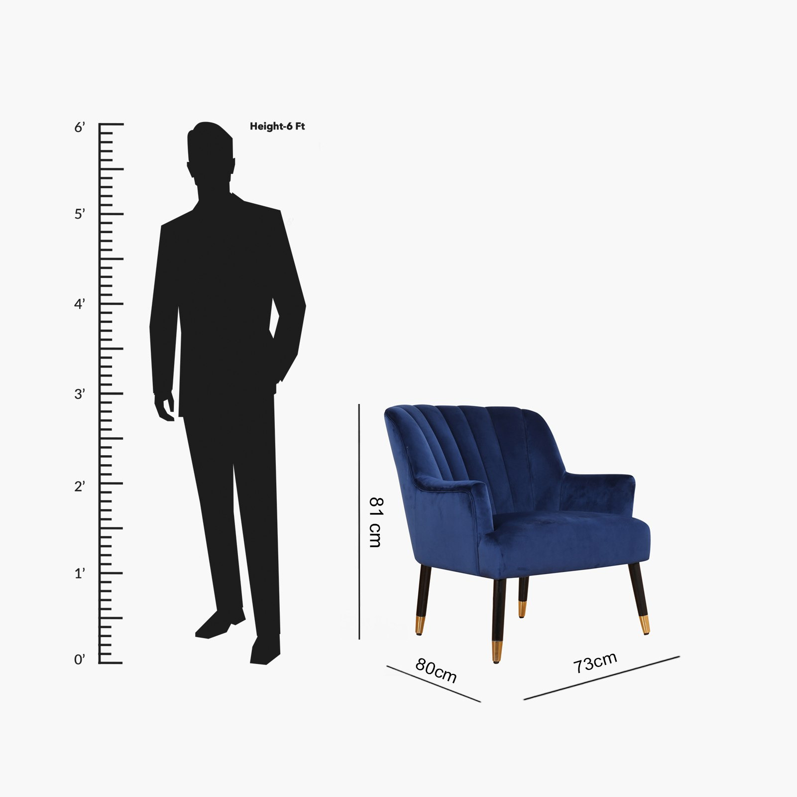 كرسي مخملي مقعد واحد بمساند ذراعين من لوكس-hbxfurniture-sofasandarmchairs-armchairs-image-7