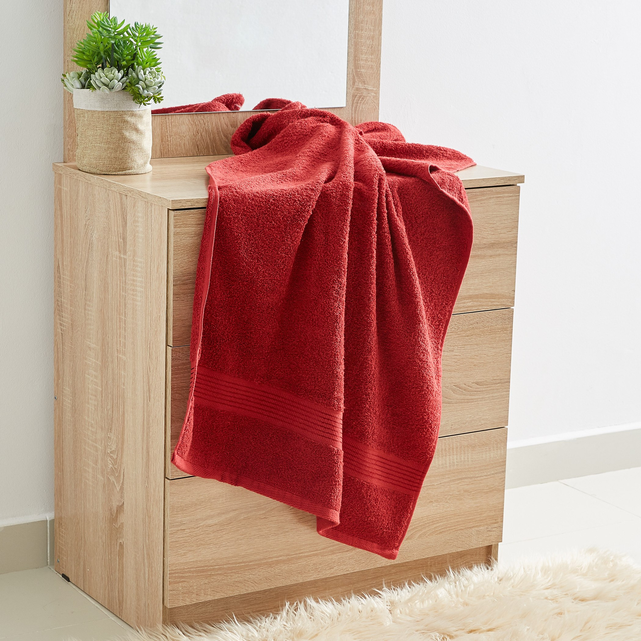 Essential Carded Bath Towel - 70x140 cm-hbxbathroom-bathroomtextiles-image-4