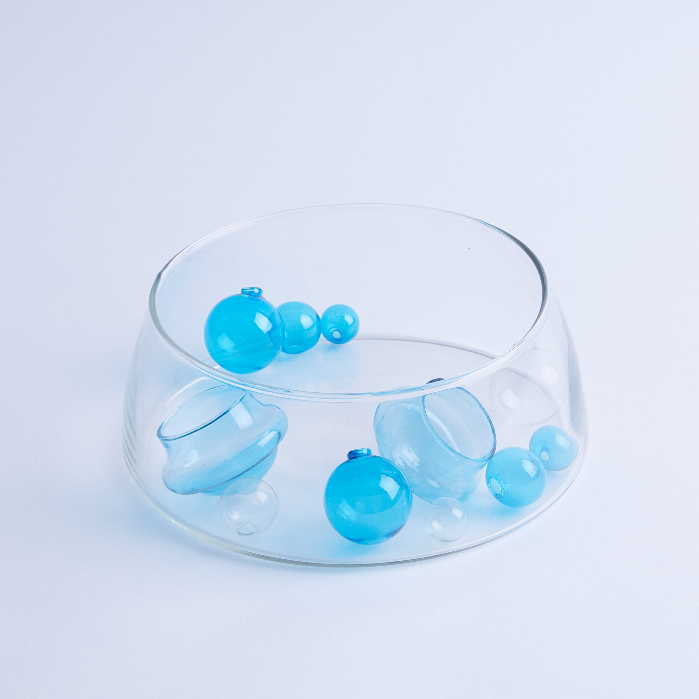 طقم حوامل شموع صغيرة طافية 10 قطع من جالاكسي مع كور ملوّنة-hbxlivingroom-decorandaccessories-candleholders-image-5