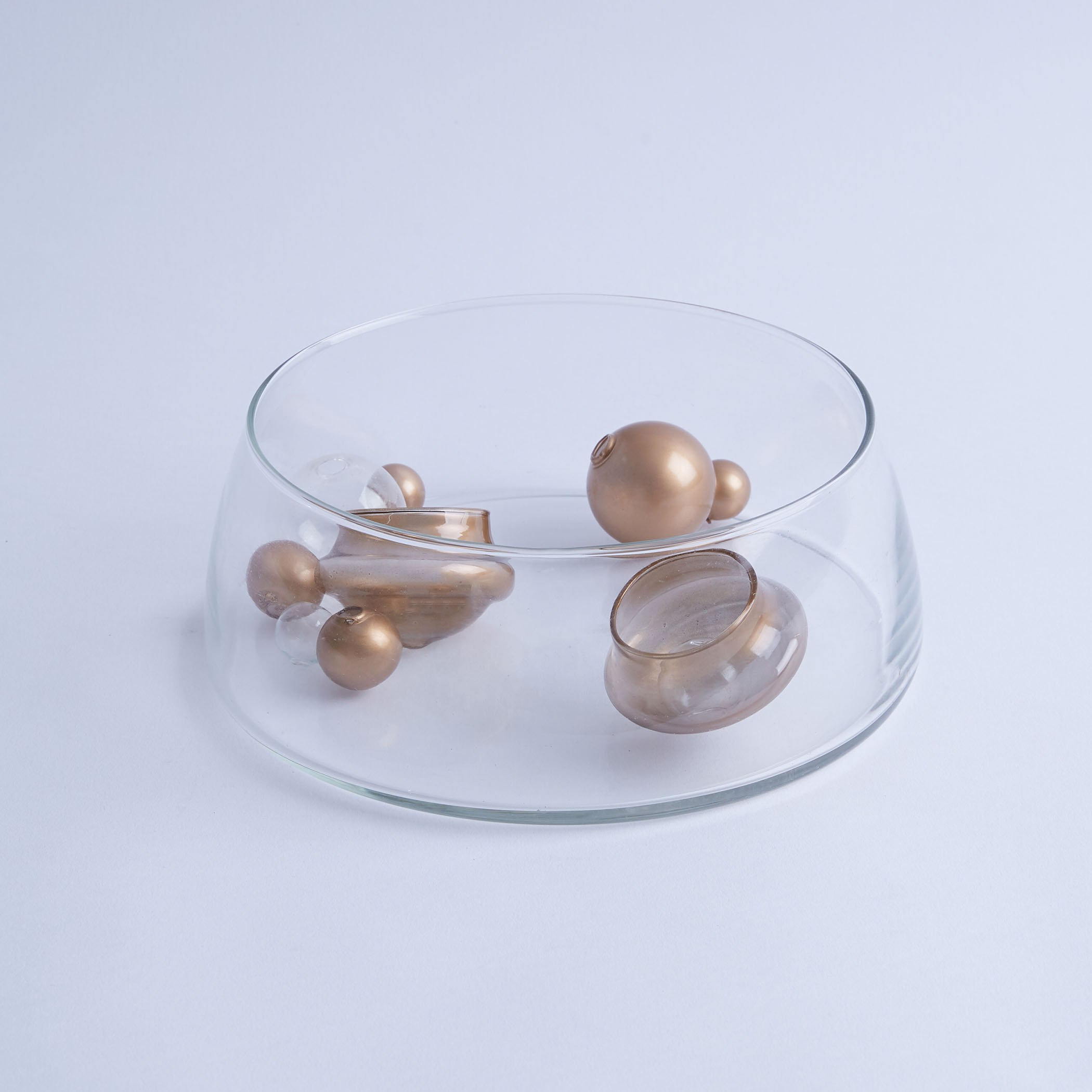 طقم حوامل شموع صغيرة طافية من جالاكسي مع كور ملوّنة- 10 قطع-hbxlivingroom-decorandaccessories-candleholders-image-5