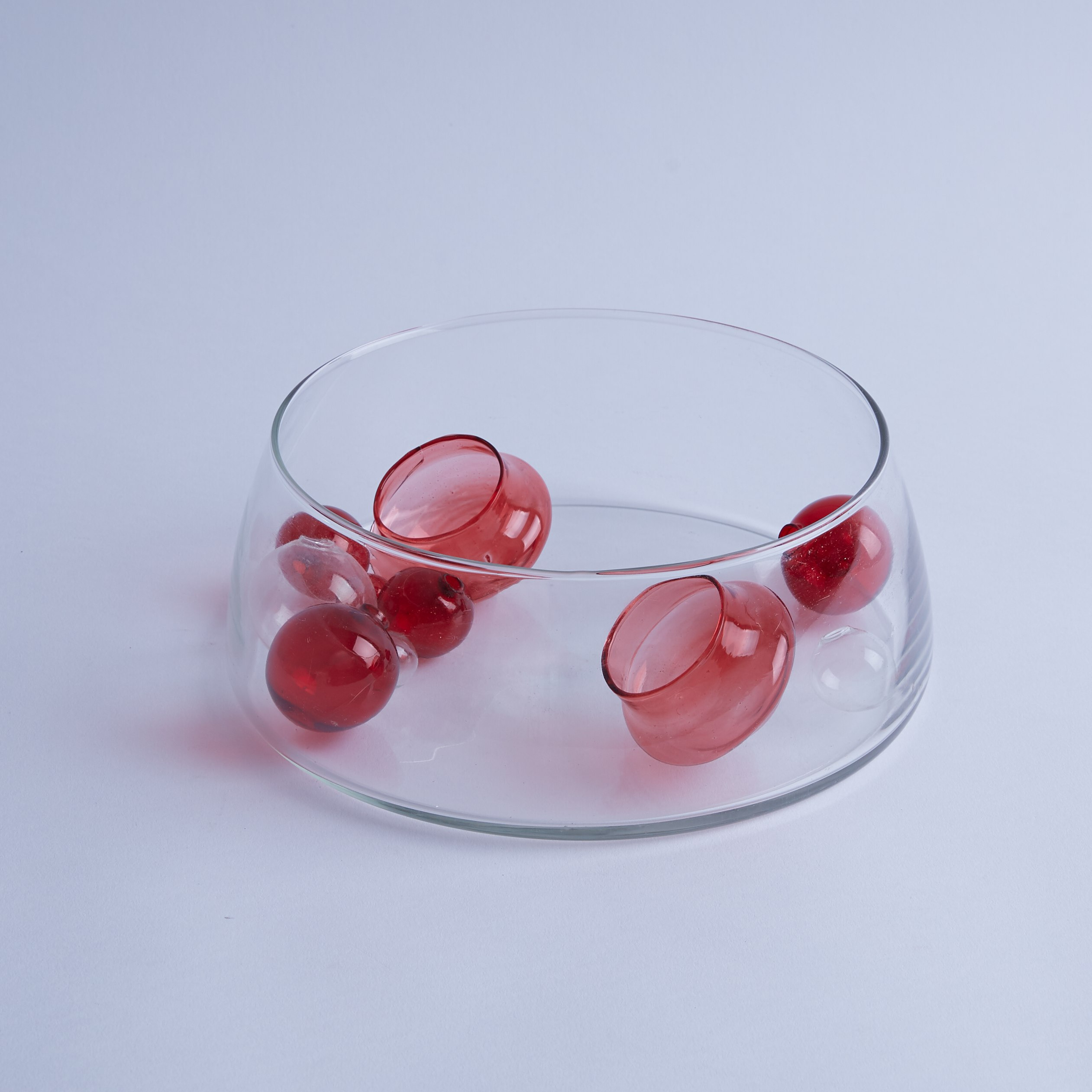 طقم حوامل شموع زجاجيّة طافية من جلاكسي- 10 قطع-hbxlivingroom-decorandaccessories-candleholders-image-5