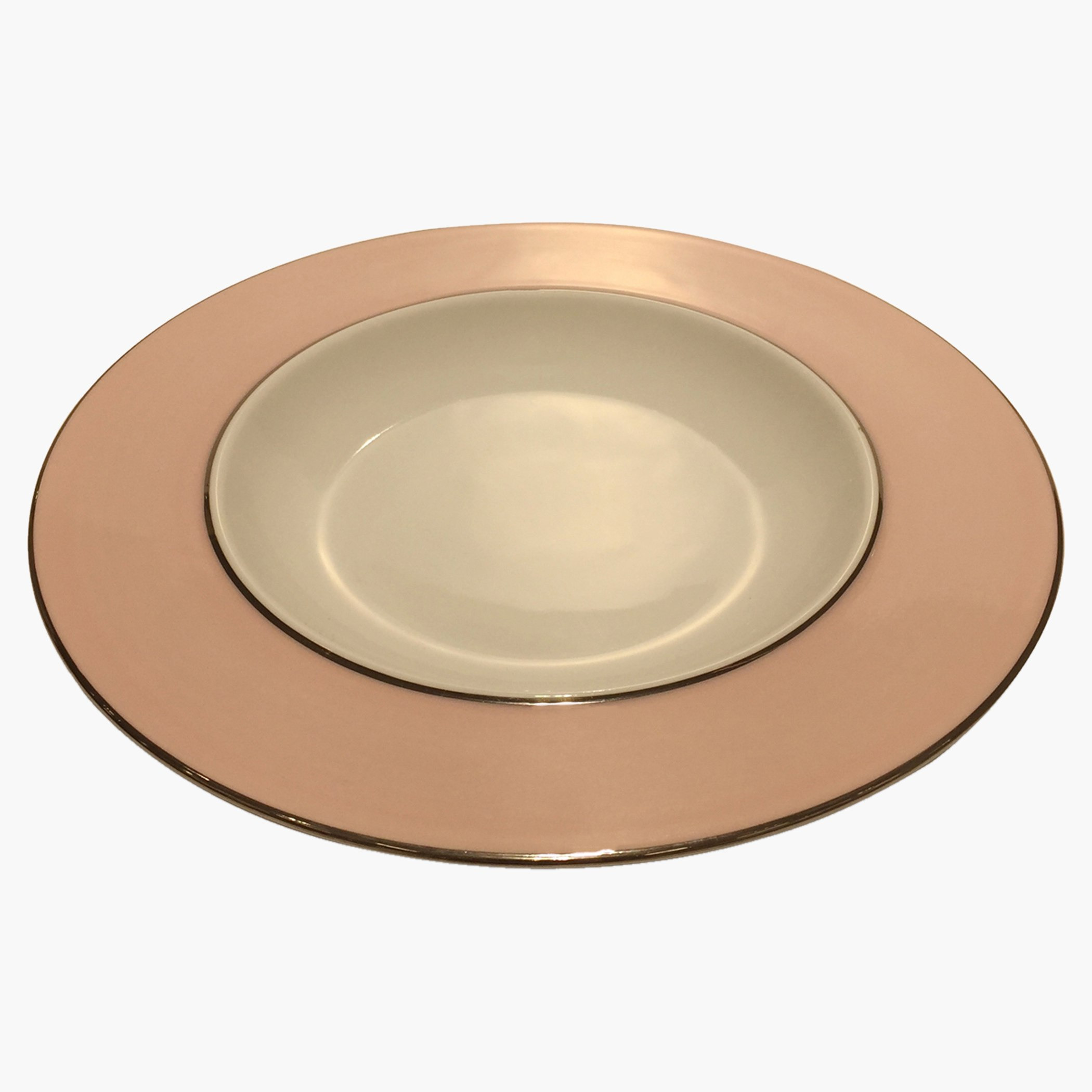 صحن جانبي مزدوج اللون من إليجانت- 22 سم-hbxdecorandfurnishings-tabletop-crockery-image-3