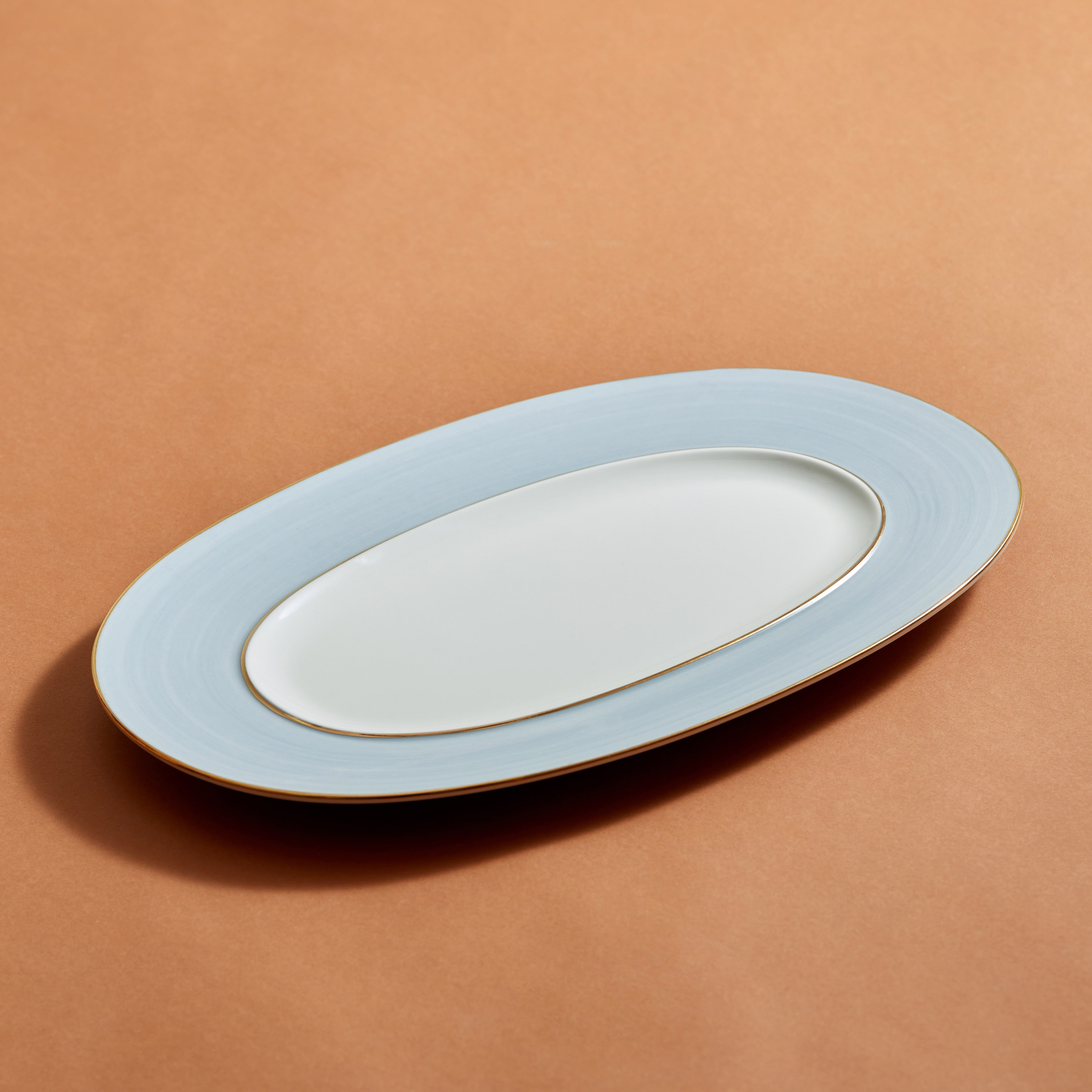 صحن بيضاوي من إليجنتي - 38 سم-hbxdecorandfurnishings-tabletop-crockery-image-1