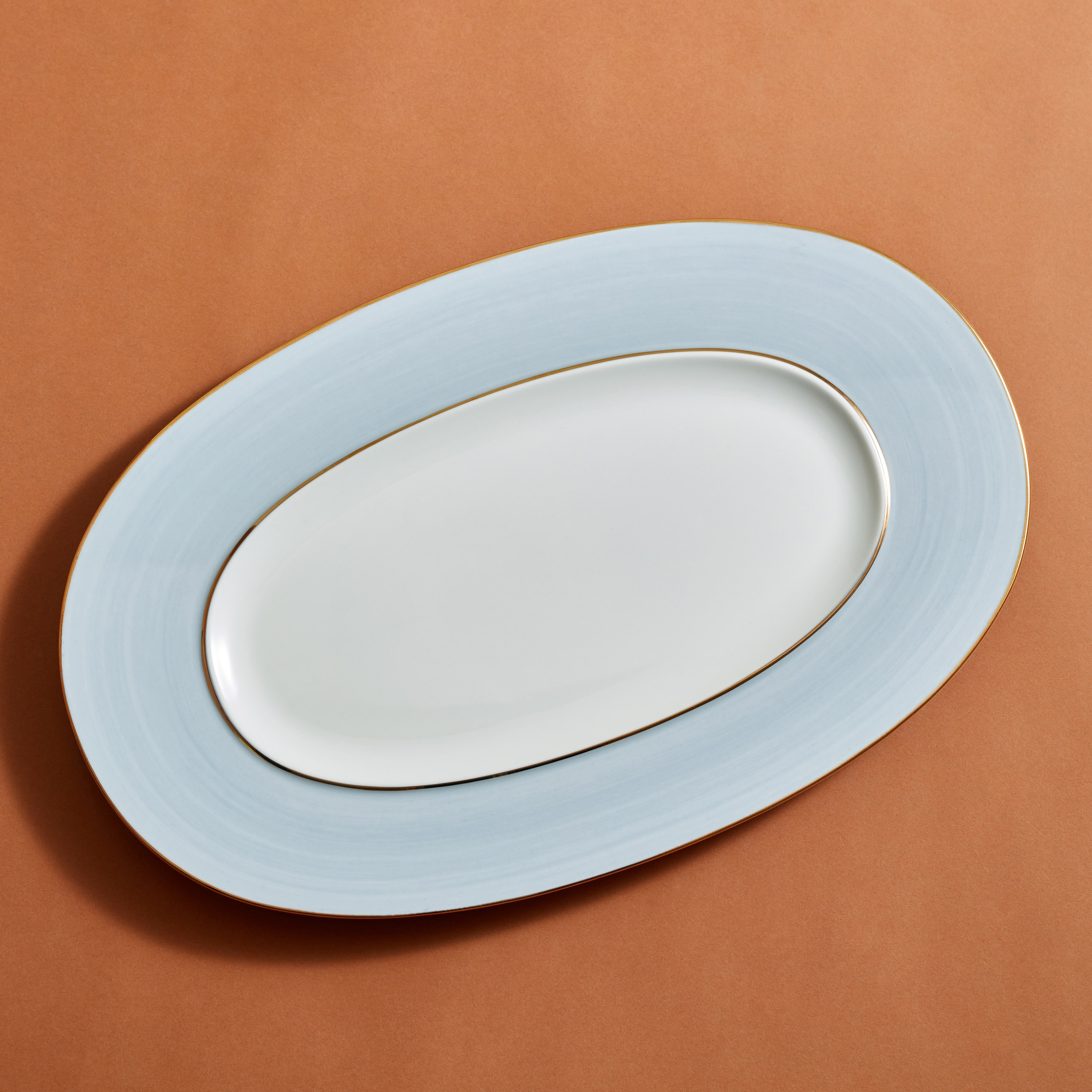 صحن بيضاوي من إليجنتي - 38 سم-hbxdecorandfurnishings-tabletop-crockery-image-2