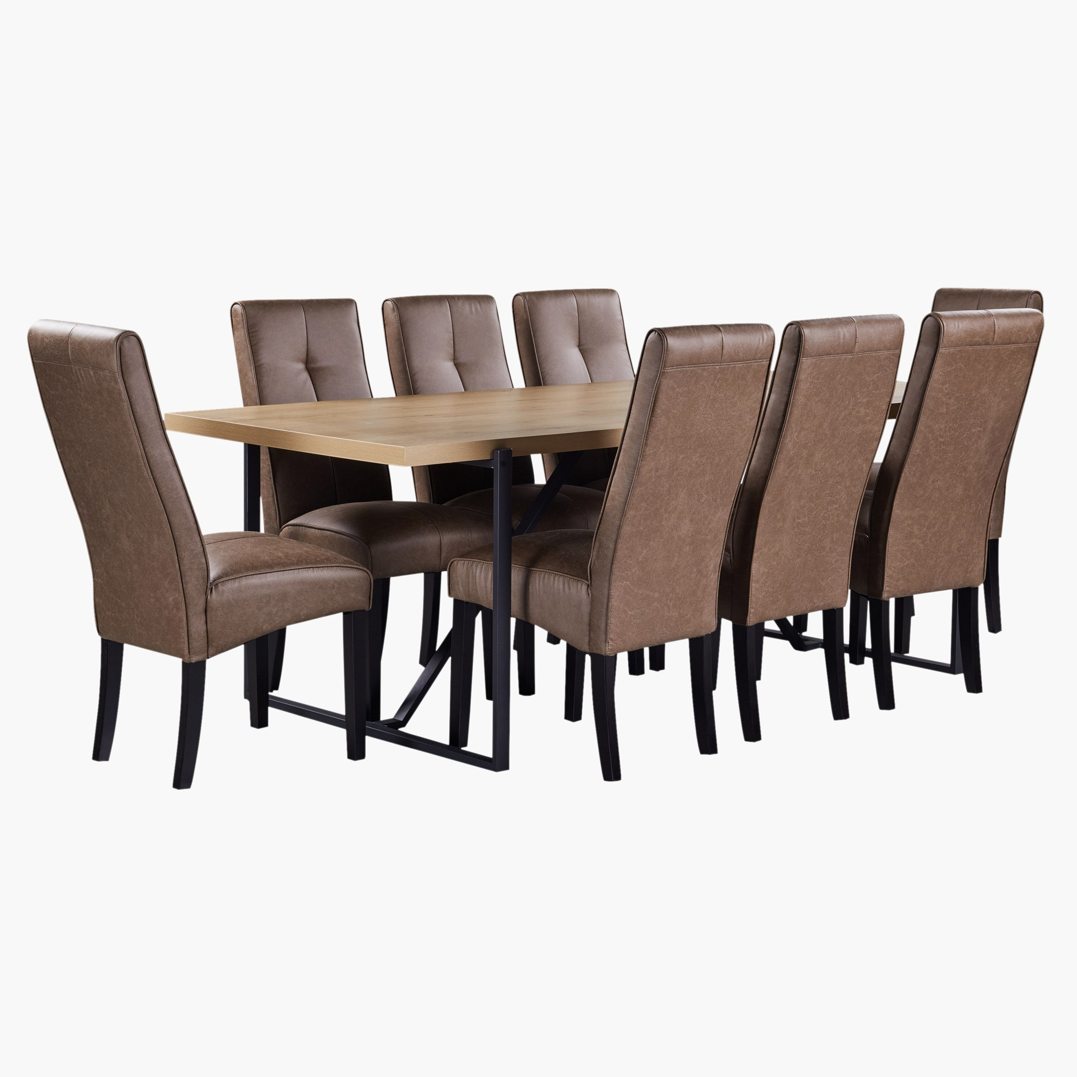 طقم طاولة سفرة 9 قطع من أوربان-hbxfurniture-diningtablesandsets-diningsets-eightseater-image-1