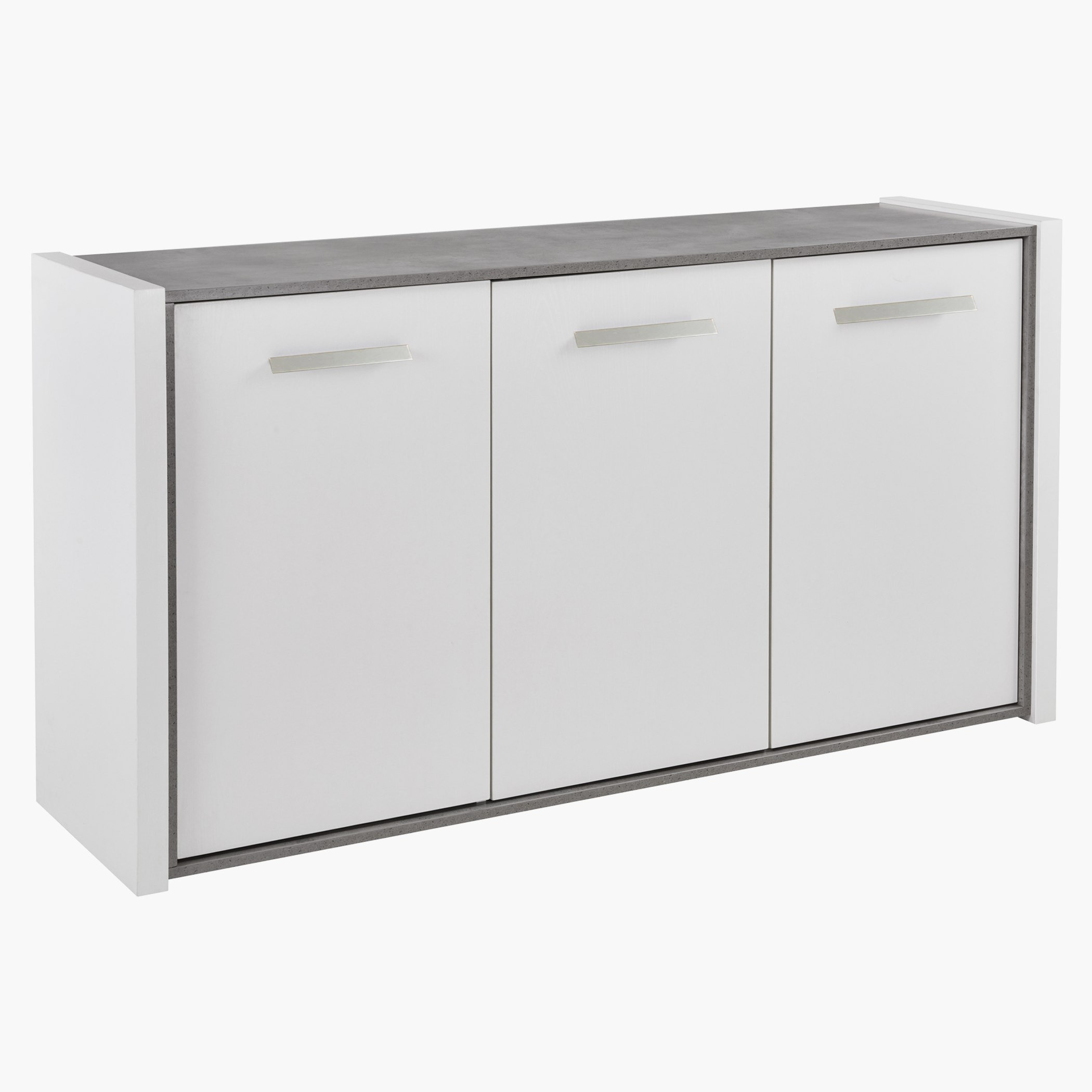 خزانة جانبية 3 أبواب بوحدة تخزين من سيمينتينو-hbxfurniture-diningroom-buffetsandsideboards-image-1