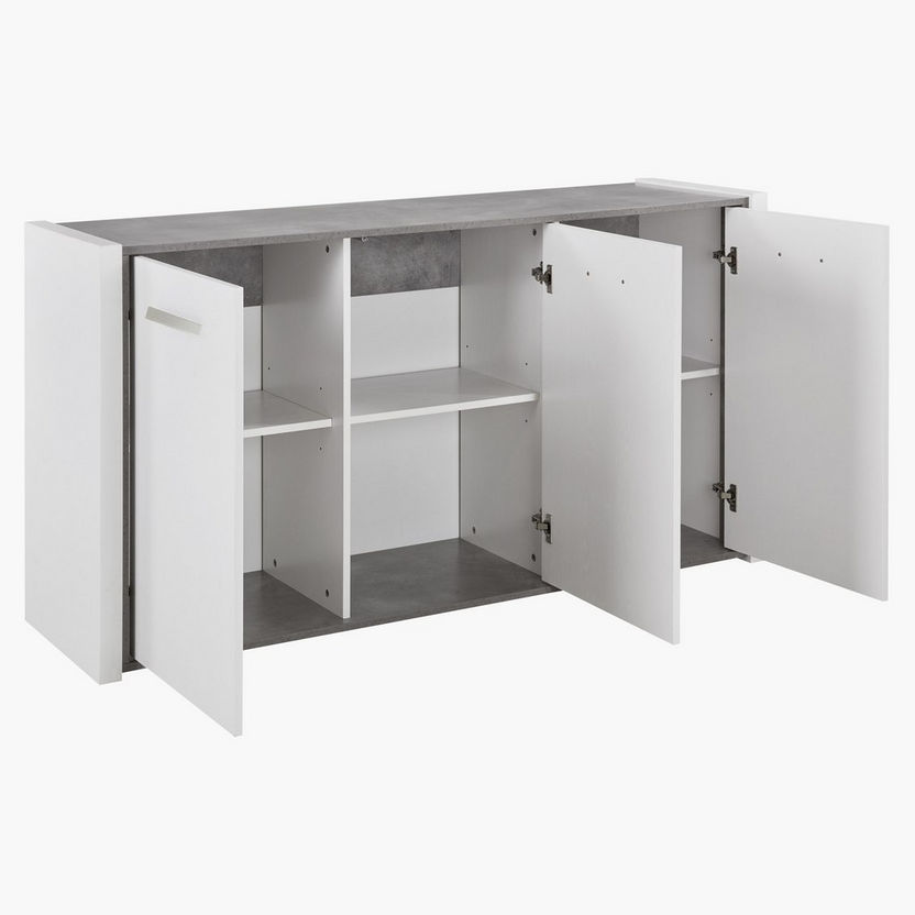 Cementino 3-Door Side Board with Storage-Buffets and Sideboards-image-2