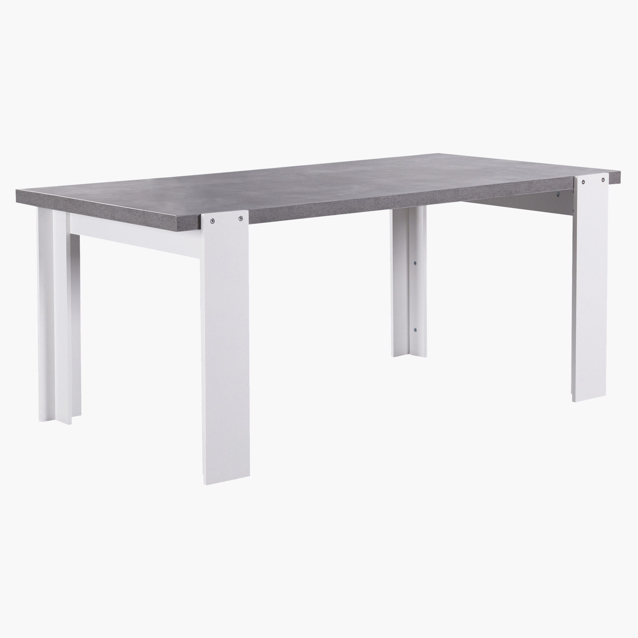Cementino 6-Seater Dining Set-hbxfurniture-diningtablesandsets-diningsets-sixseater-image-2
