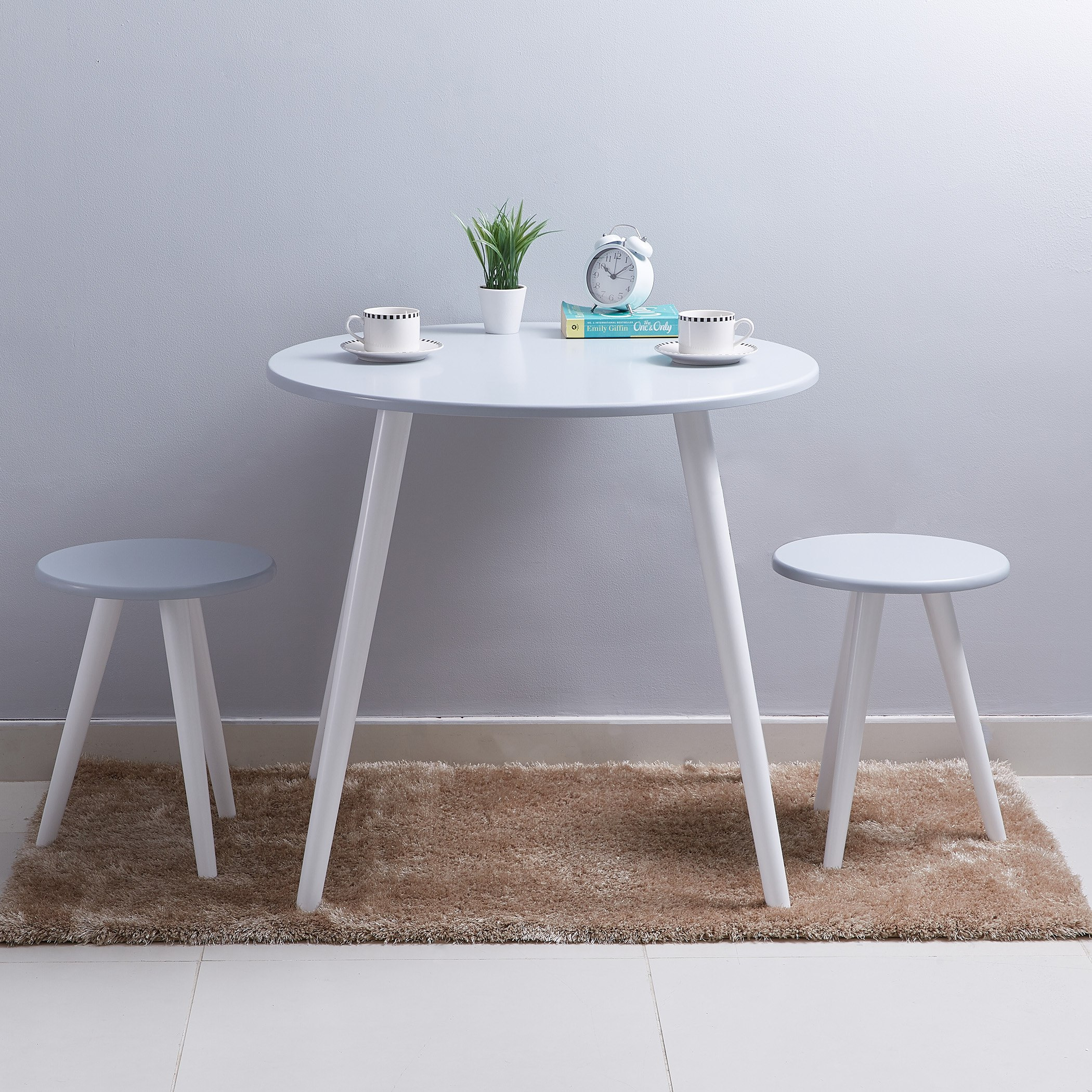Helen 2-Seater Stool Set with Table-hbxfurniture-diningtablesandsets-diningsets-image-1