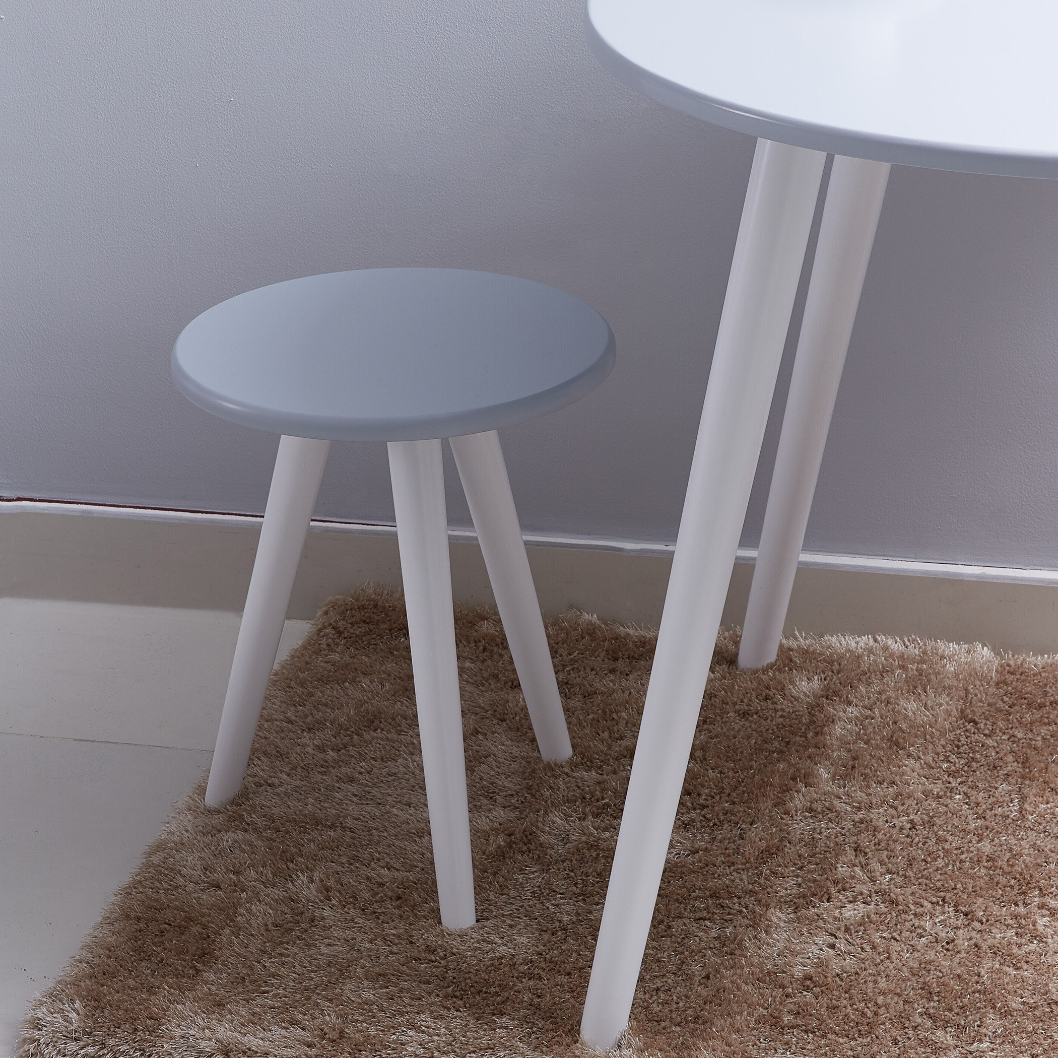 Helen 2-Seater Stool Set with Table-hbxfurniture-diningtablesandsets-diningsets-image-2