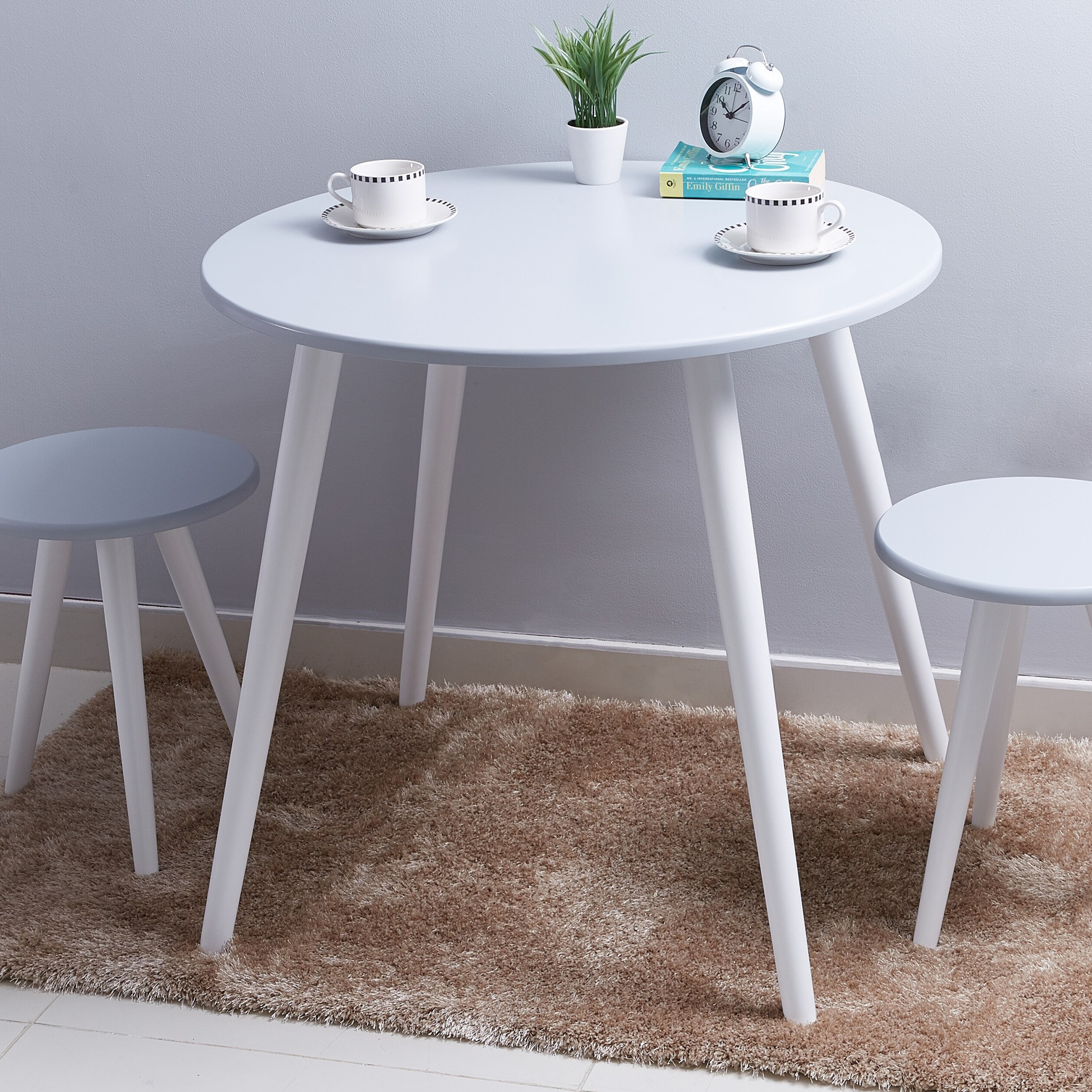 Helen 2-Seater Stool Set with Table-hbxfurniture-diningtablesandsets-diningsets-image-3
