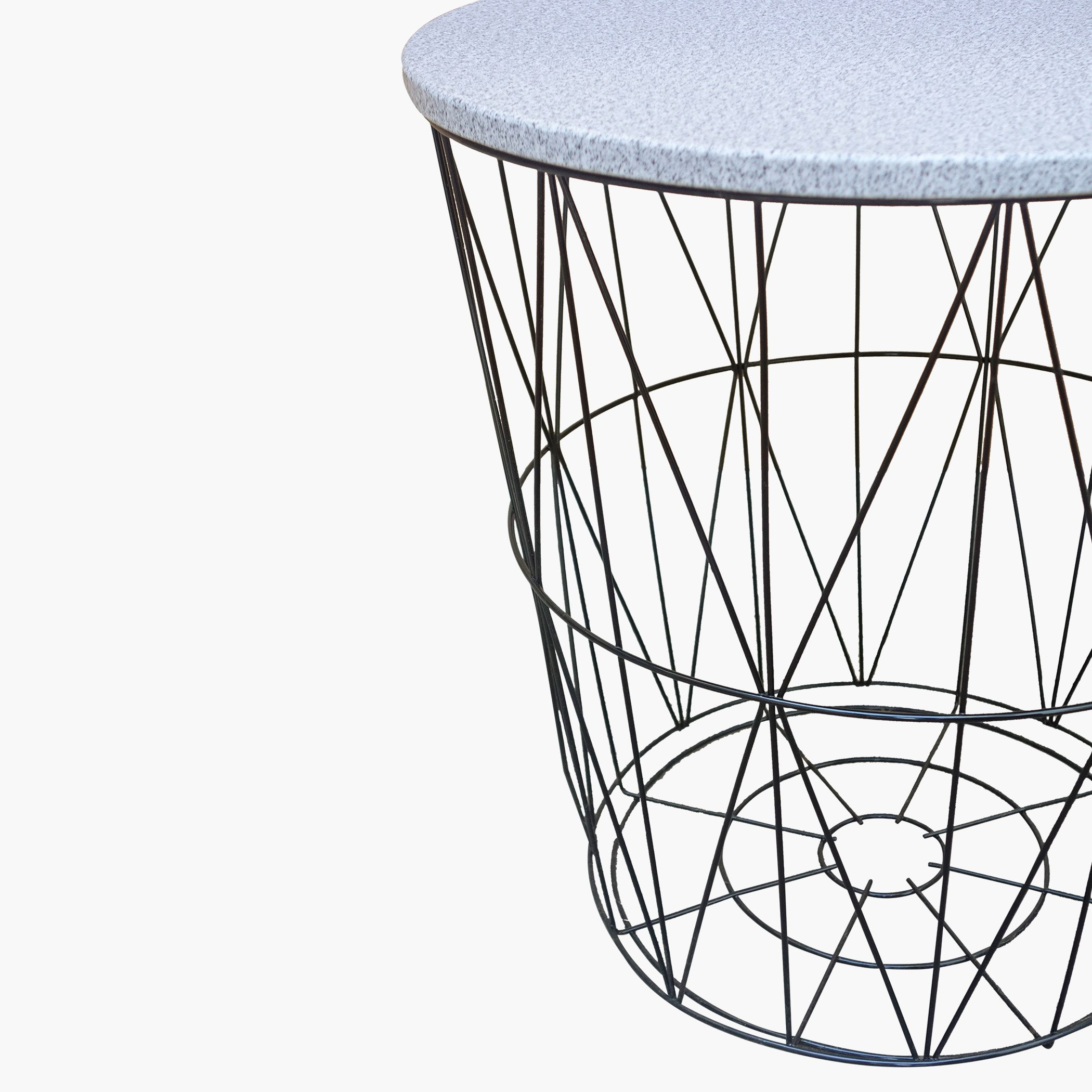 Terazzo Side Table and Storage Basket-hbxfurniture-livingroom-endtables-image-2