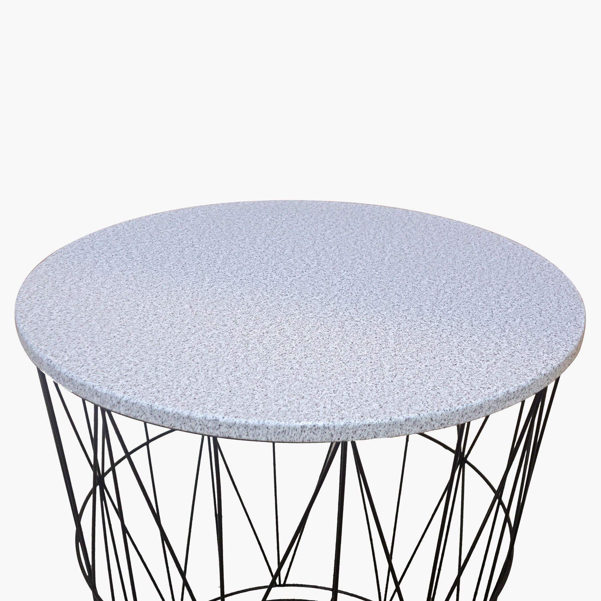 Terazzo Side Table and Storage Basket-hbxfurniture-livingroom-endtables-image-3