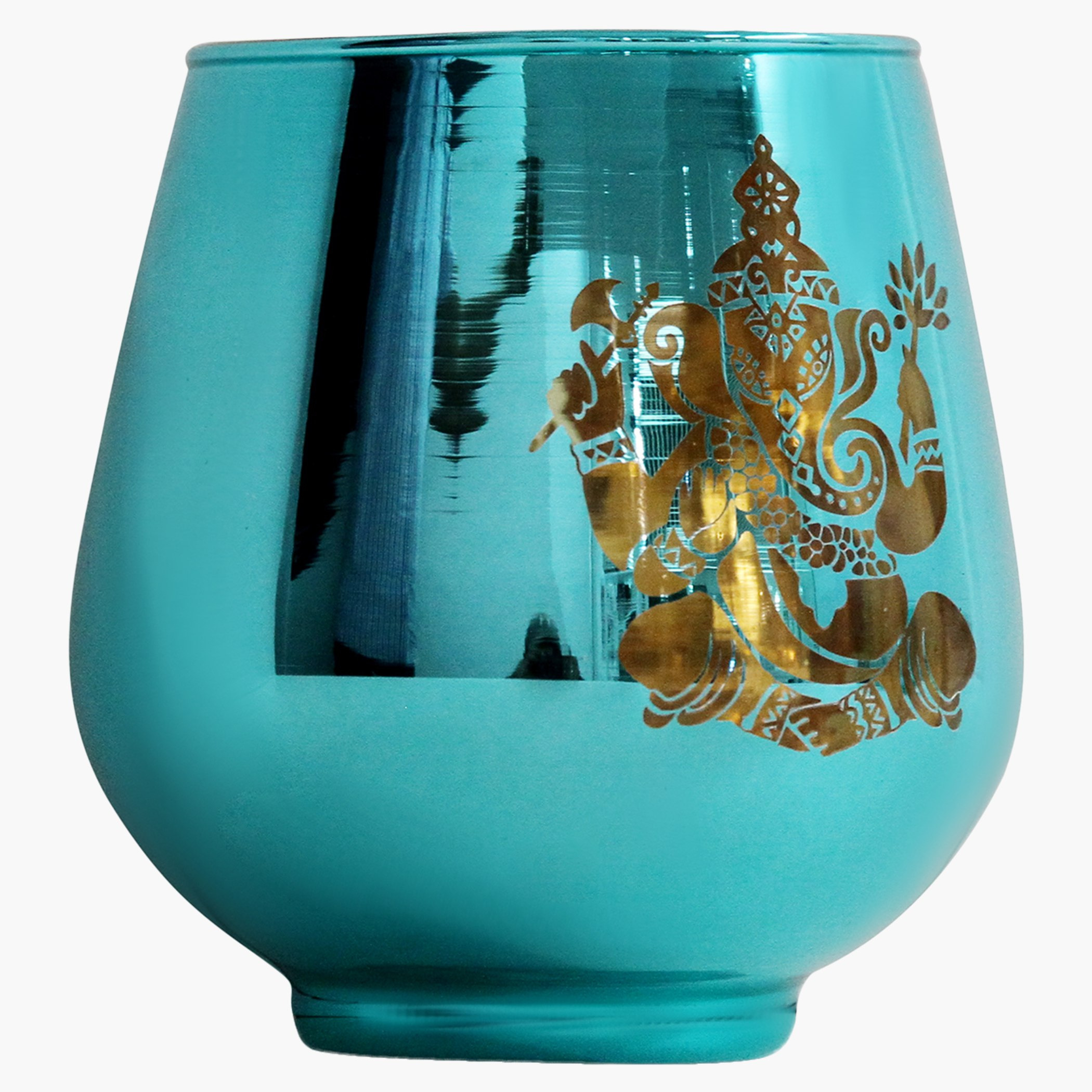 حامل شموع زجاجي على شكل بيضة بطبعات الإلهة جانيشا - طقم من قطعتين-hbxlivingroom-decorandaccessories-candleholders-image-6