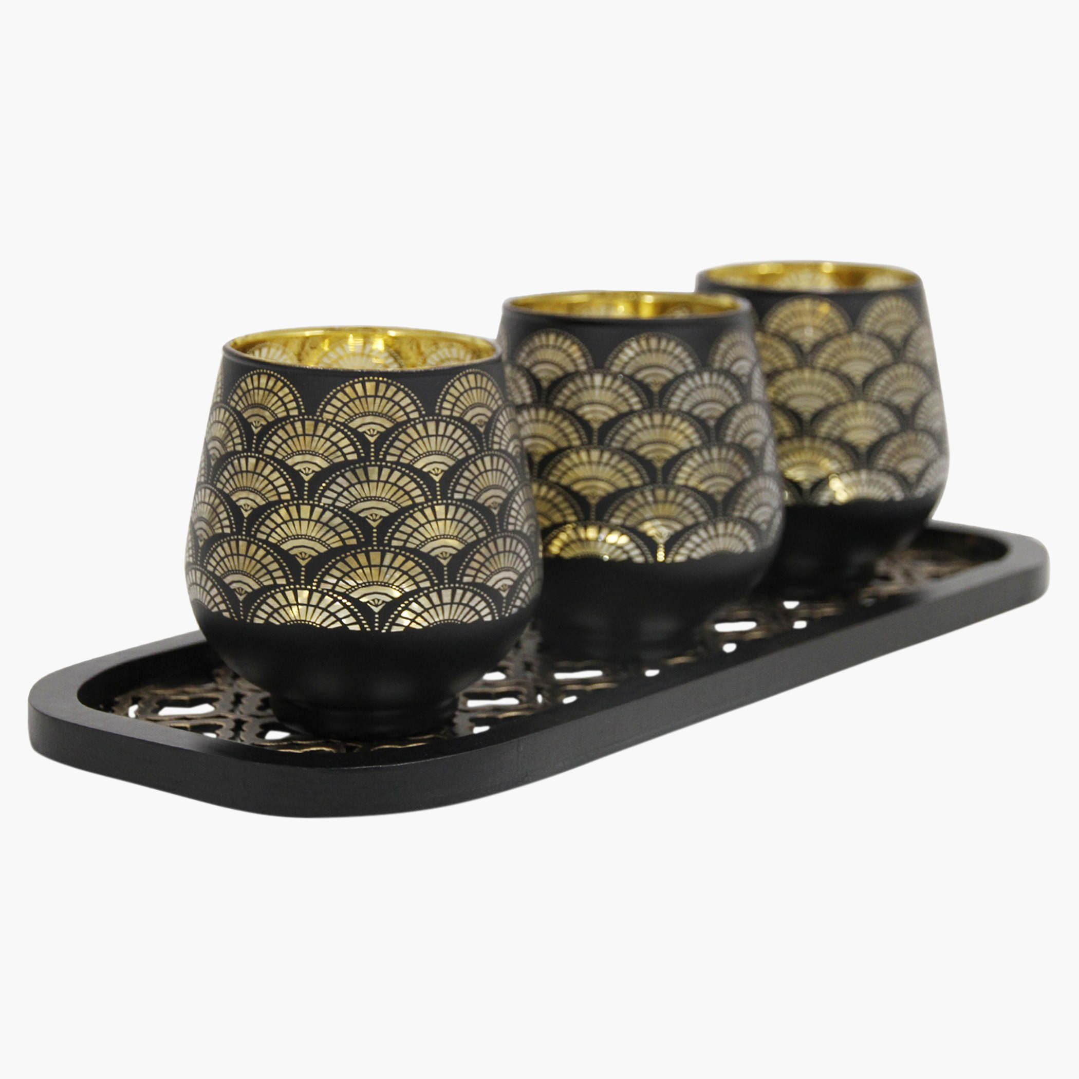 طقم حوامل شموع على شكل بيضة وصينية - 3 قطع-hbxlivingroom-decorandaccessories-candleholders-image-3