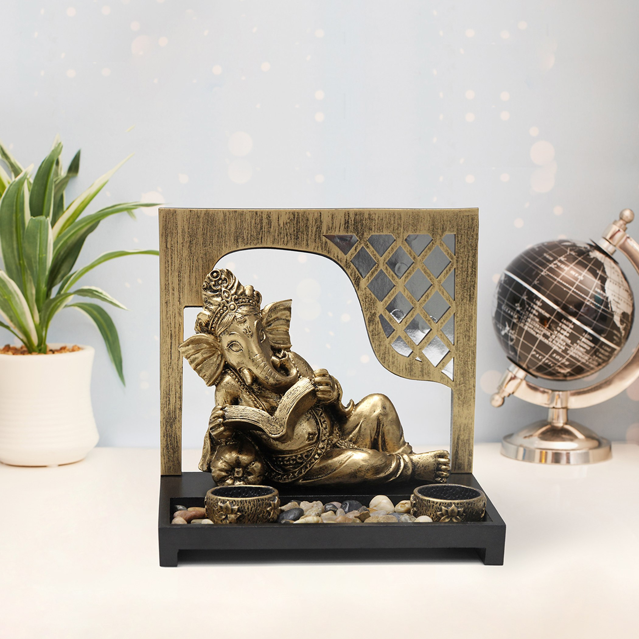 حامل شموع شكل الإلهة جوتشا بقاعدة-hbxlivingroom-decorandaccessories-candleholders-image-1