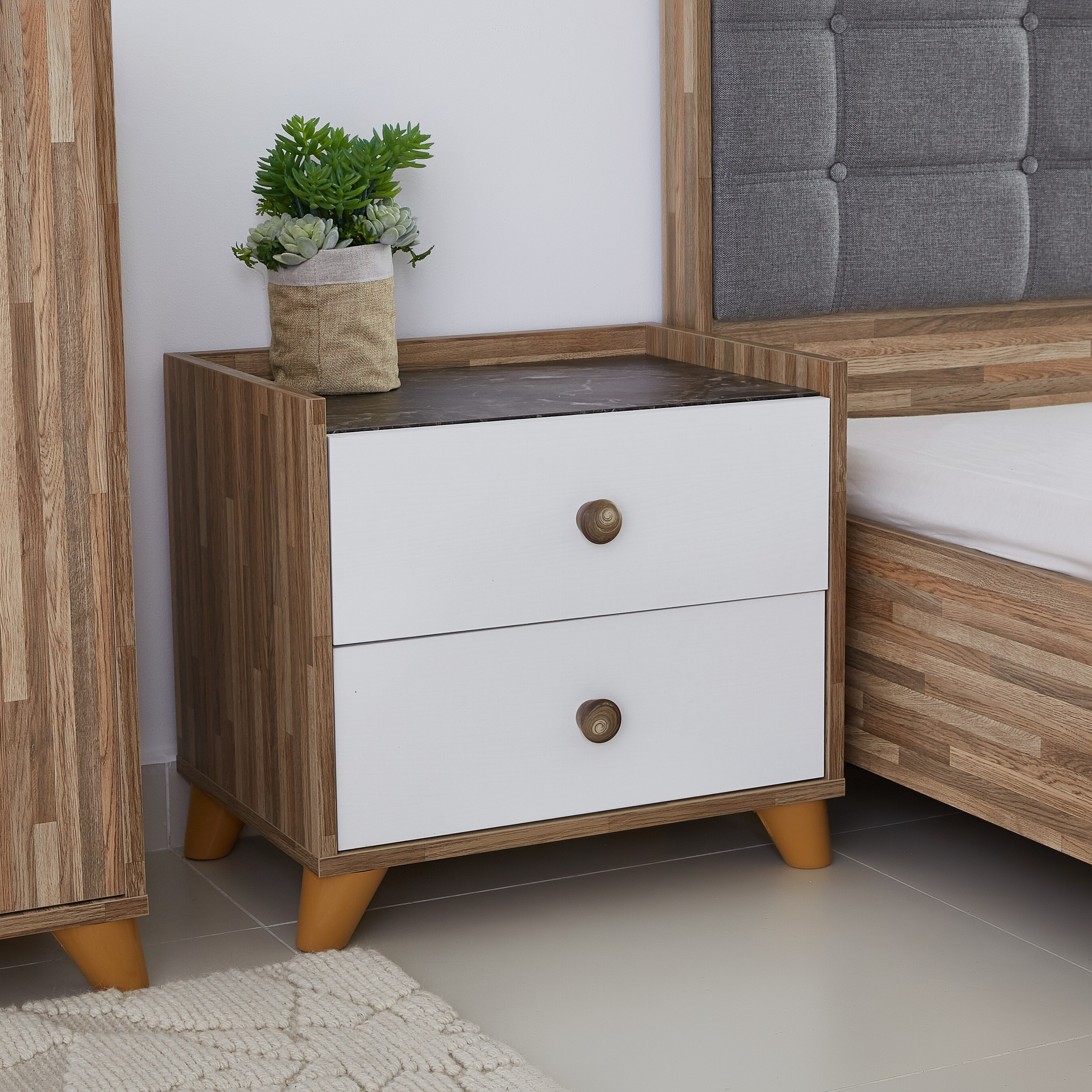 طقم غرفة نوم كينج 6 قطع من سولي - 180x200 سم-hbxbedroom-bedsandbedsets-bedroomsets-king-image-11