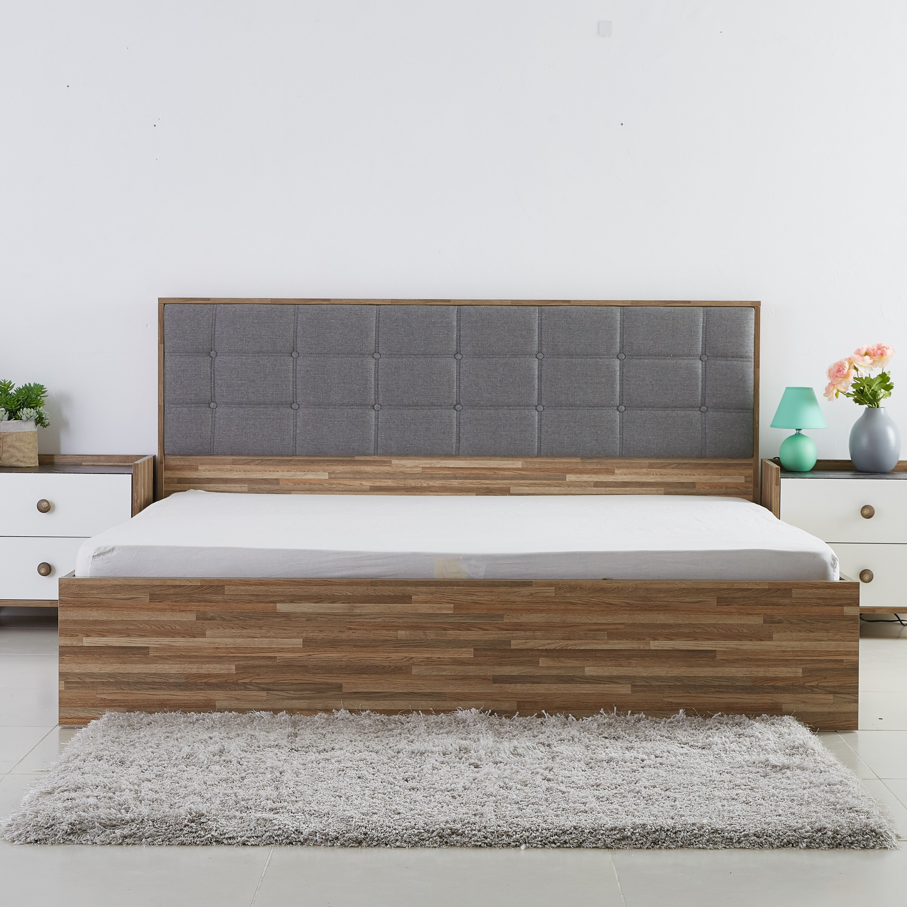 طقم غرفة نوم كينج 6 قطع من سولي - 180x200 سم-hbxbedroom-bedsandbedsets-bedroomsets-king-image-3