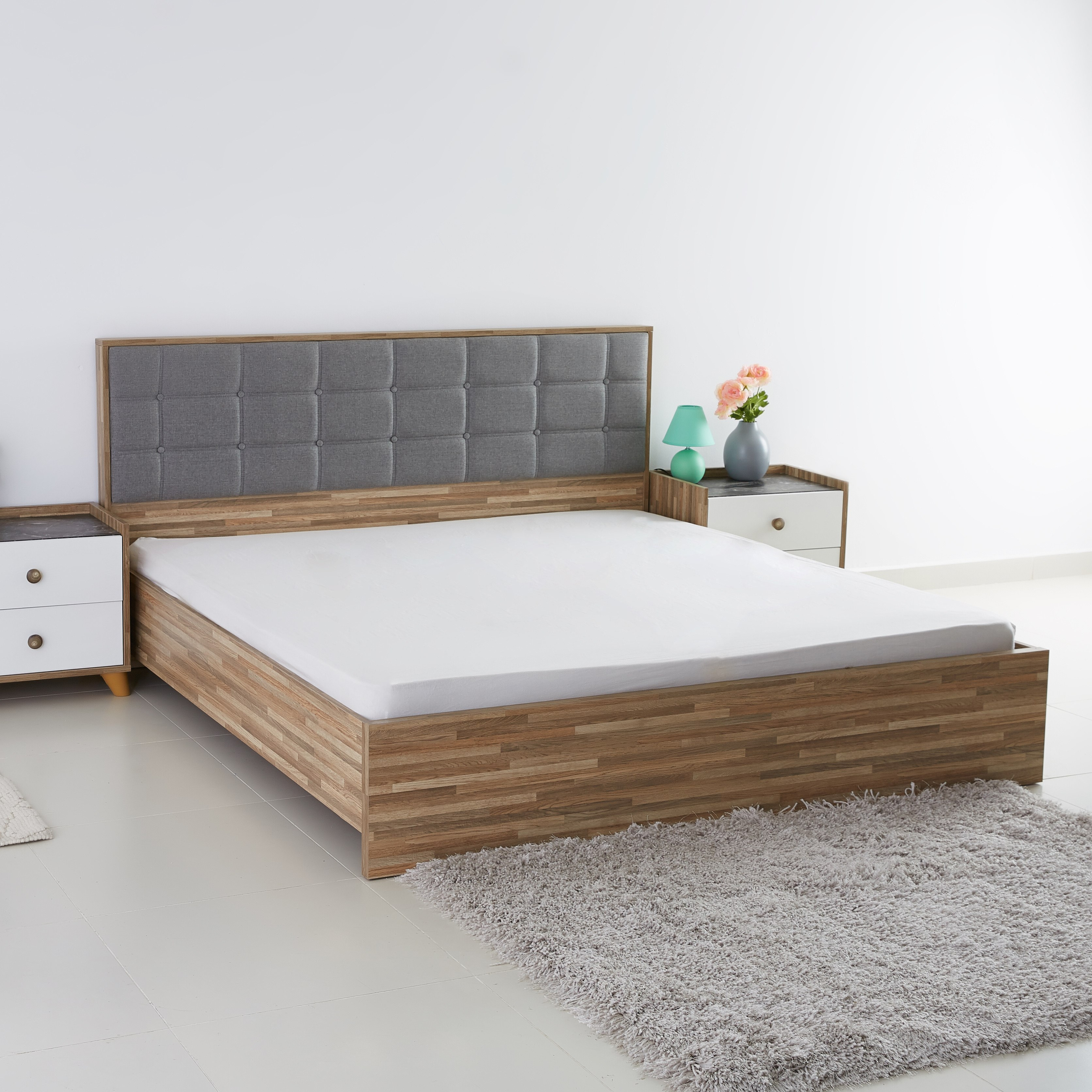 طقم غرفة نوم كينج 6 قطع من سولي - 180x200 سم-hbxbedroom-bedsandbedsets-bedroomsets-king-image-5