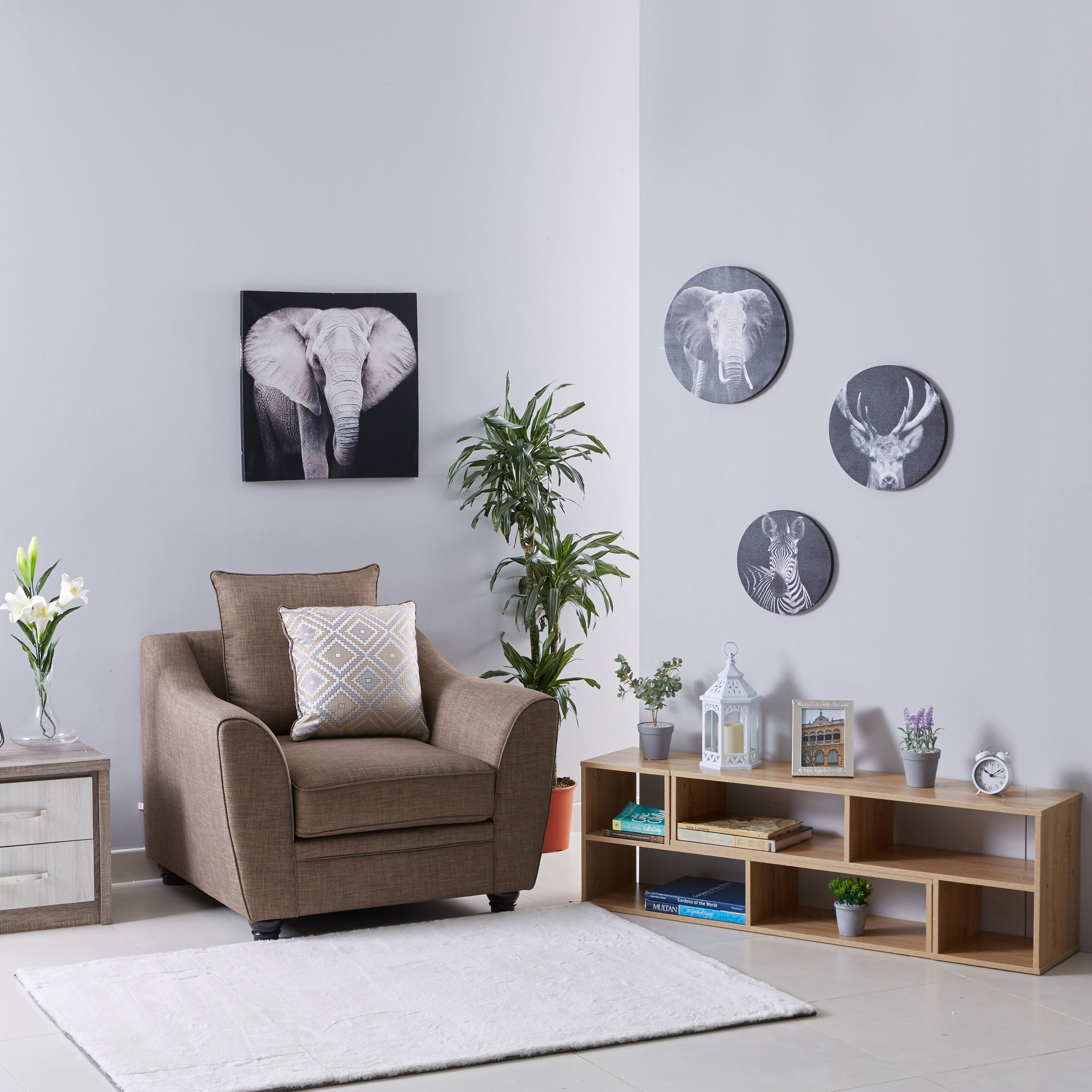 خزانة كتب بطابقين من ألبا - 218x30x43 سم-hbxfurniture-office-bookcases-image-5
