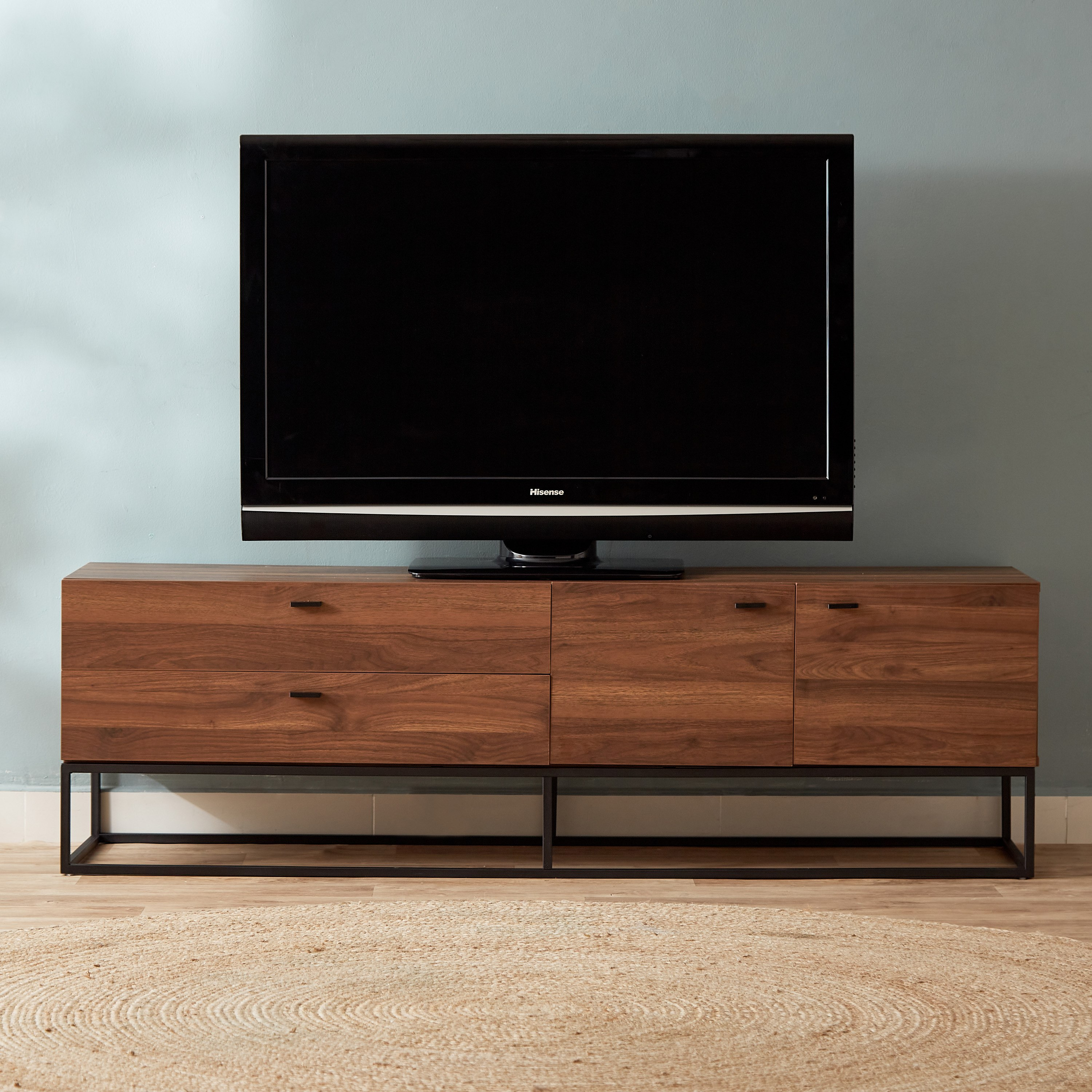 Media unit for store 65 inch tv