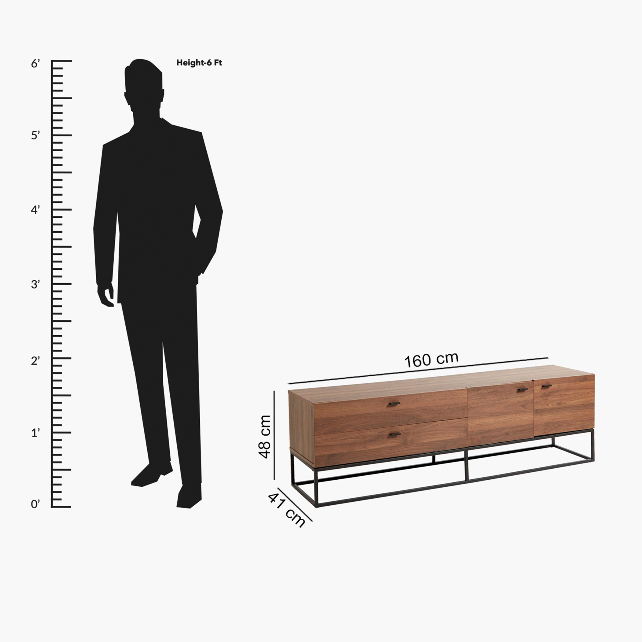 وحدة تلفاز منخفضة لأجهزة التلفاز حتى 65 بوصة من ماجيستيك-hbxlivingroom-mediaunitsandstorage-tvunits-image-10