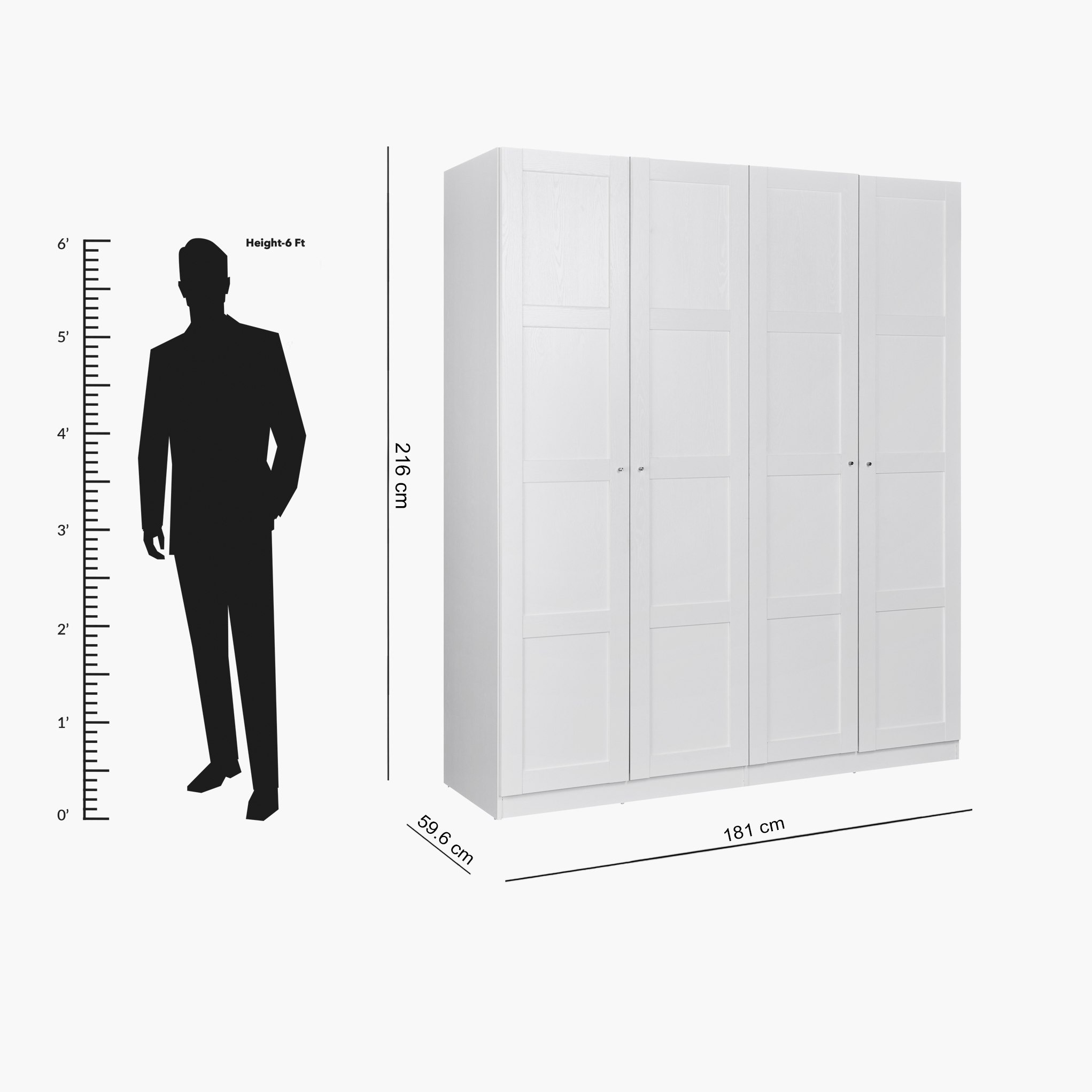 خزانة ملابس 4 أبواب - طوكيو من موڤو-hbxfurniture-wardrobes-image-9