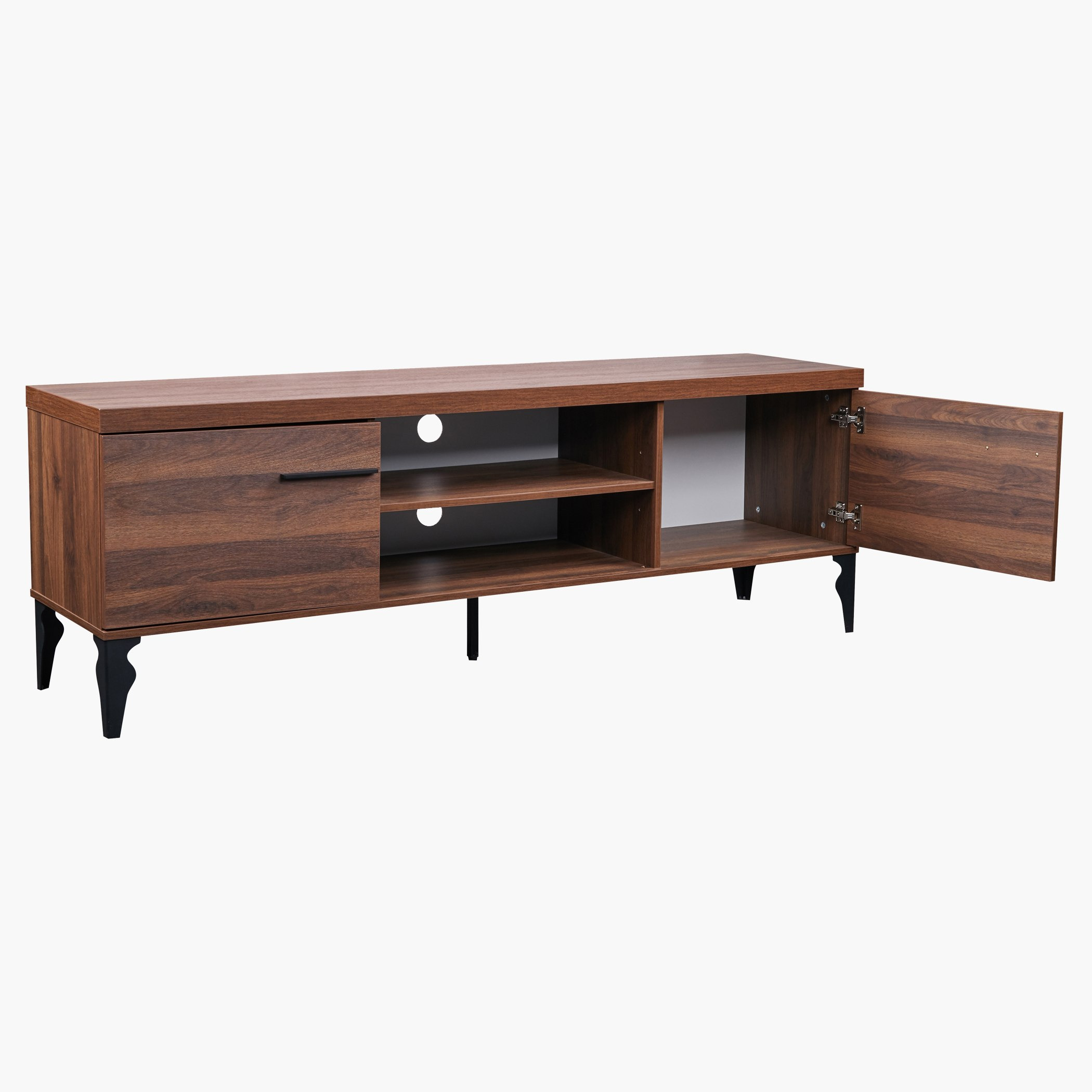 وحدة تلفاز منخفضة مستطيلة لأجهزة تلفاز حتى 75 بوصة من أريزونا-hbxlivingroom-mediaunitsandstorage-tvunits-image-3