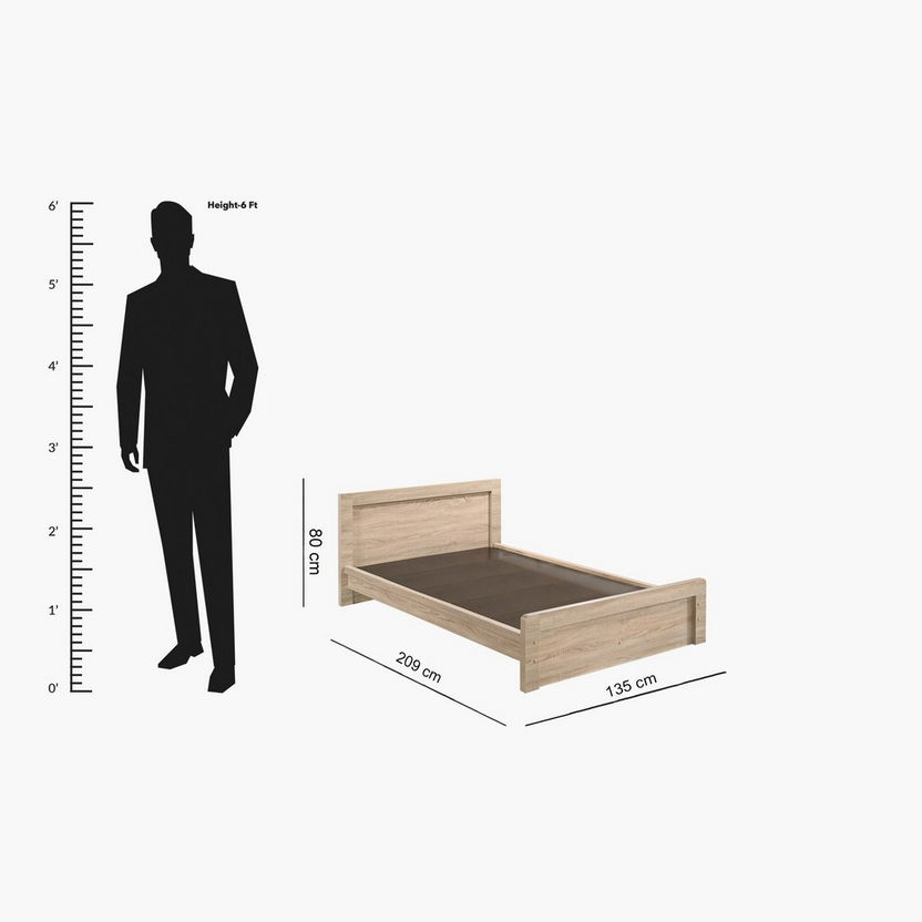 Cooper Twin Sized Bed - 120x200 cm-Twin-image-3