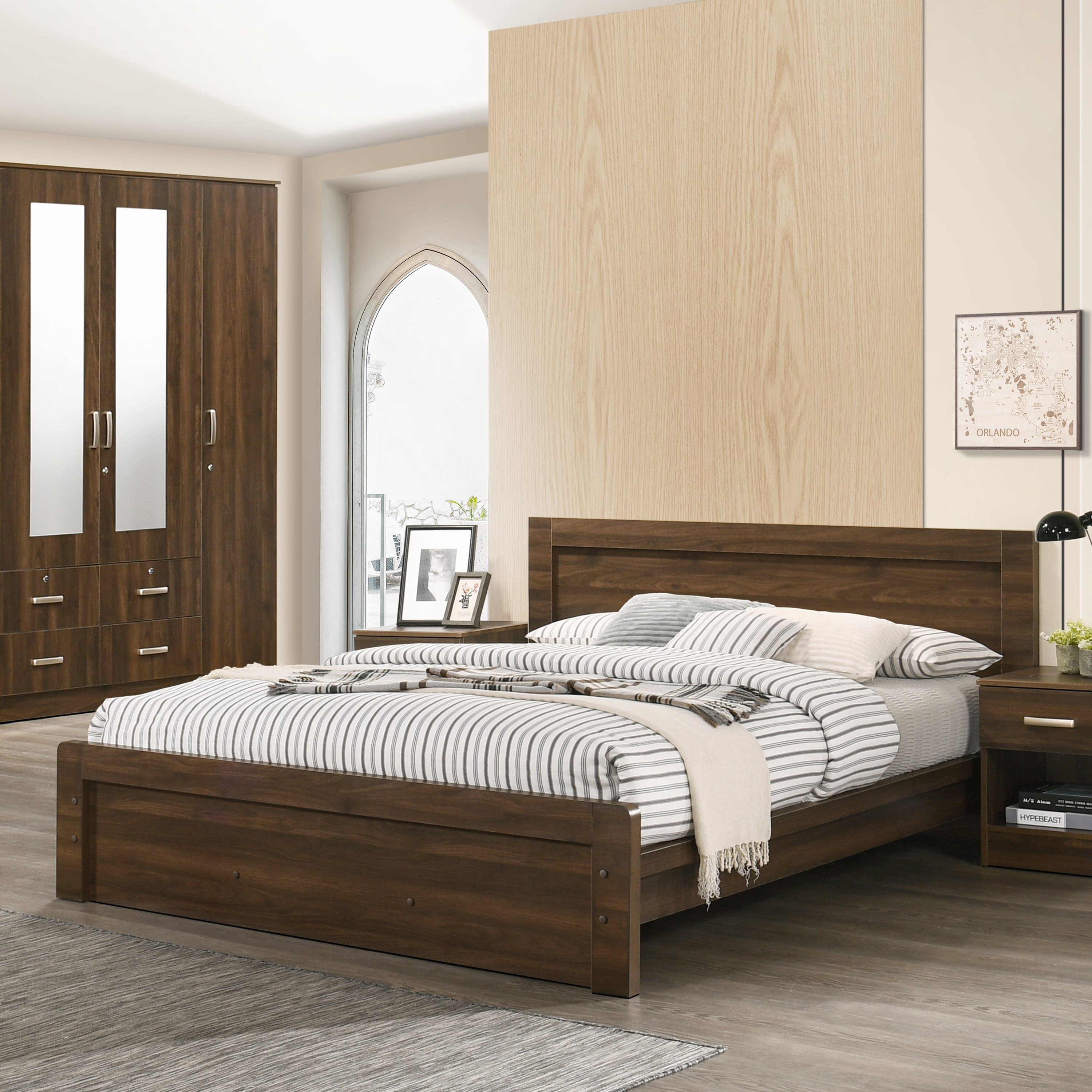 Movo Cooper Queen Bed - 150x200 cm