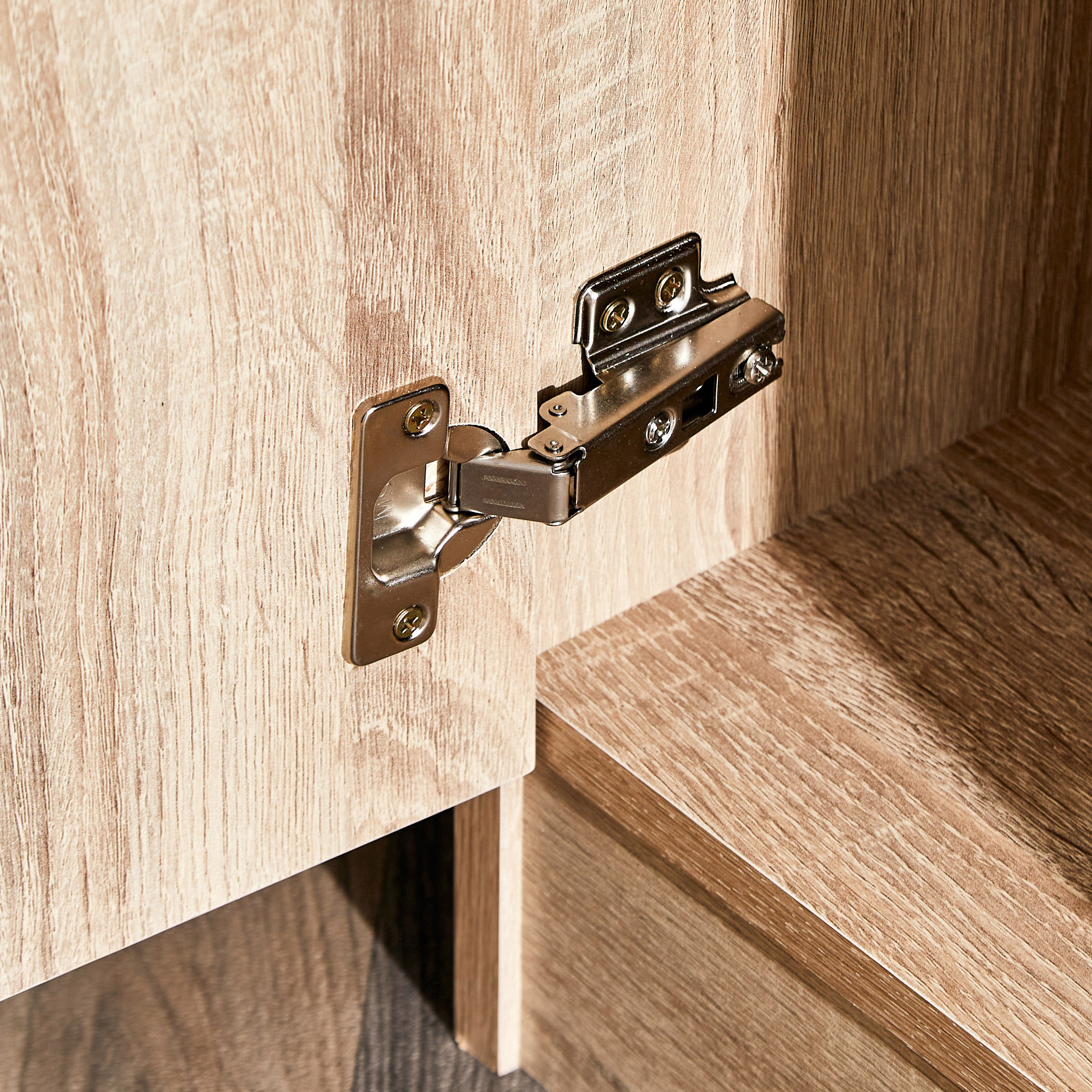Movo Cooper 3-Door Lockable Wardrobe with 3 Drawers and Mirror-hbxfurniture-wardrobes-image-9