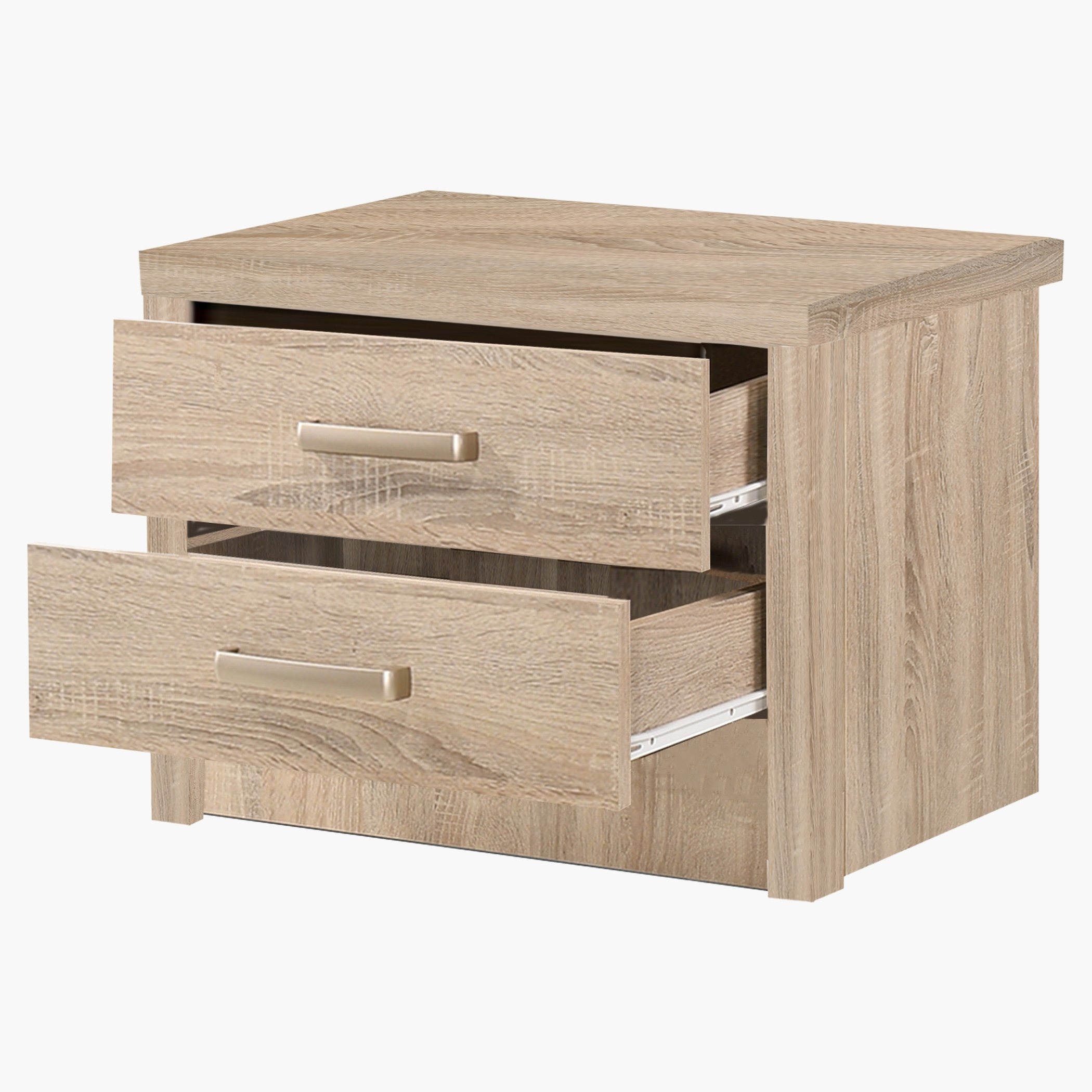 طاولة سرير جانبية 2 درج - كوبر من موڤو-hbxfurniture-bedroom-nightstands-image-3