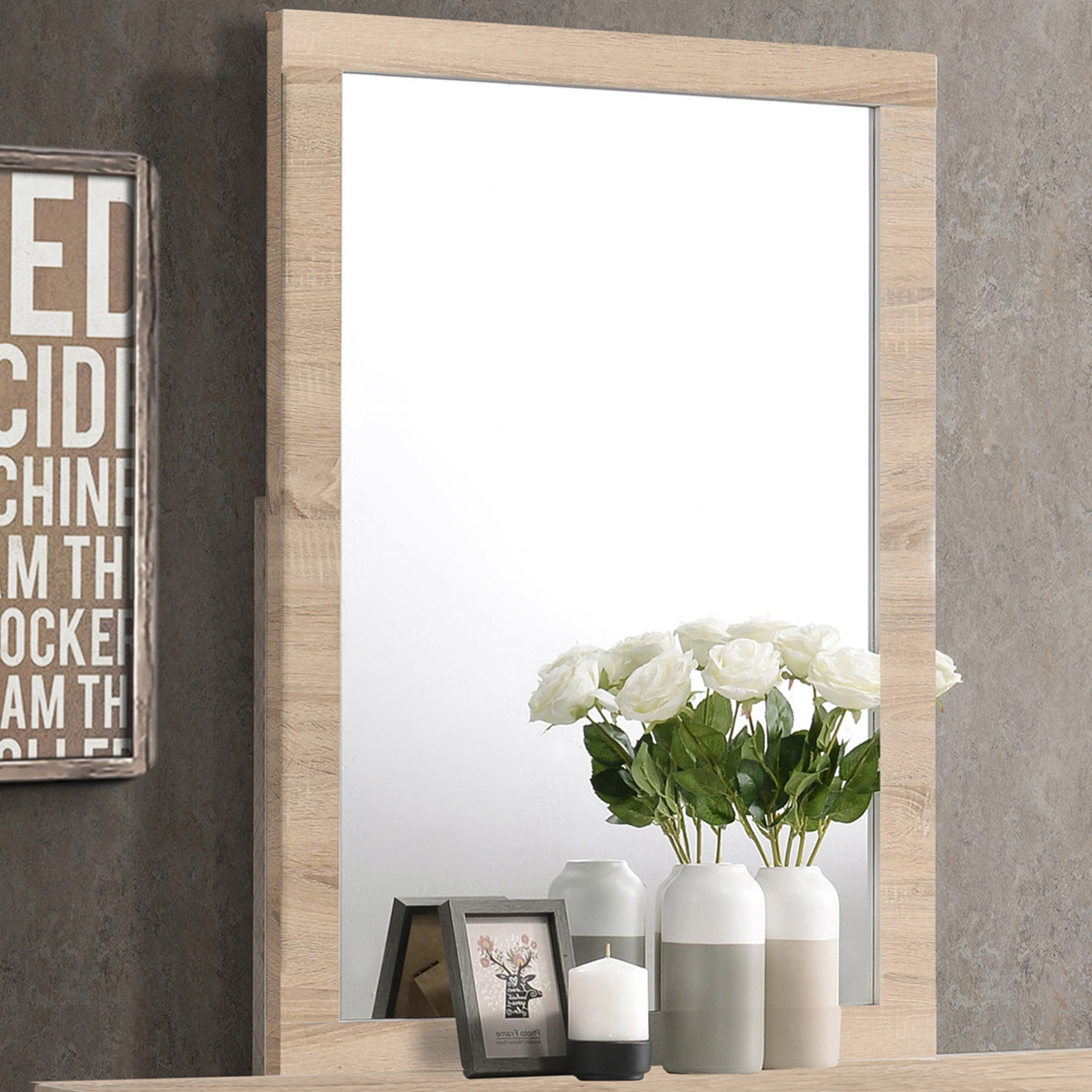 مرآة دون طاولة تزيين كبيرة 6 أدراج - كوبر من موڤو -hbxfurniture-bedroom-dressersandmirrors-image-1