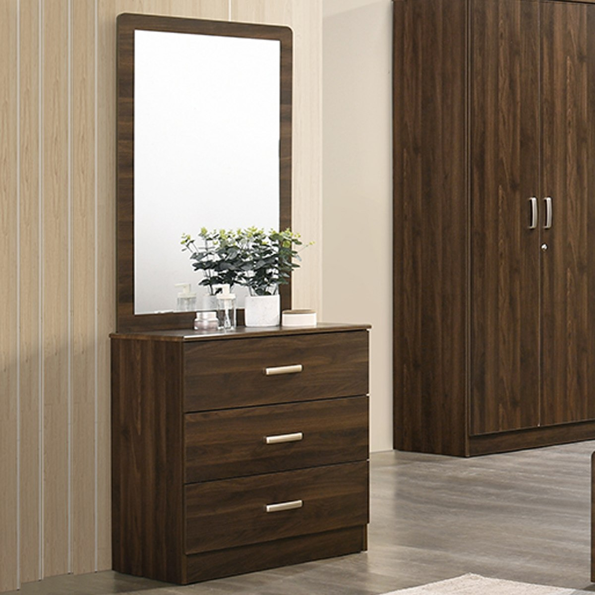 Movo Cooper 3-Drawers Dresser without Mirror