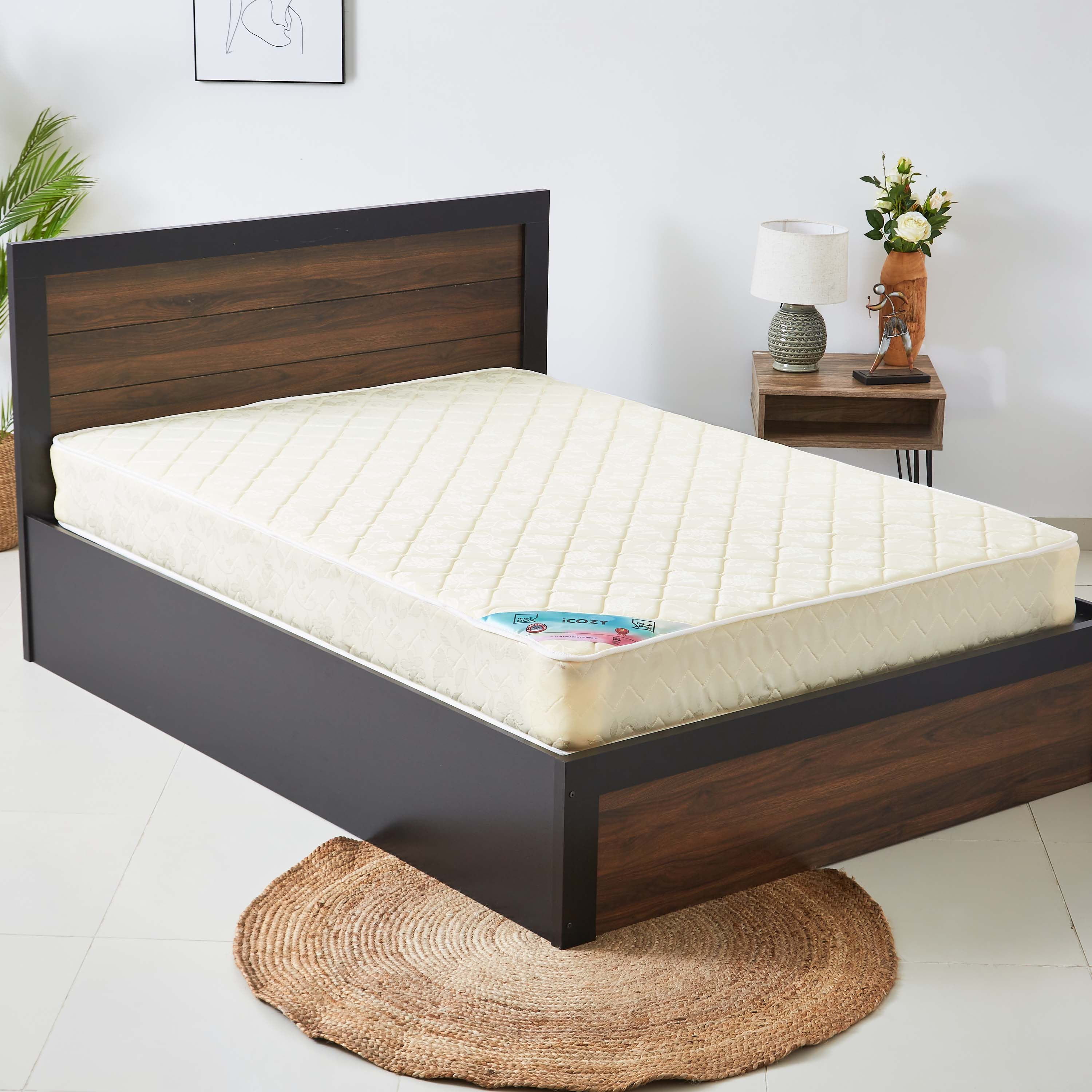 iCozy Queen Bonnell Spring Mattress - 140x200x20 cm-hbxbedroom-mattresses-queen-image-2