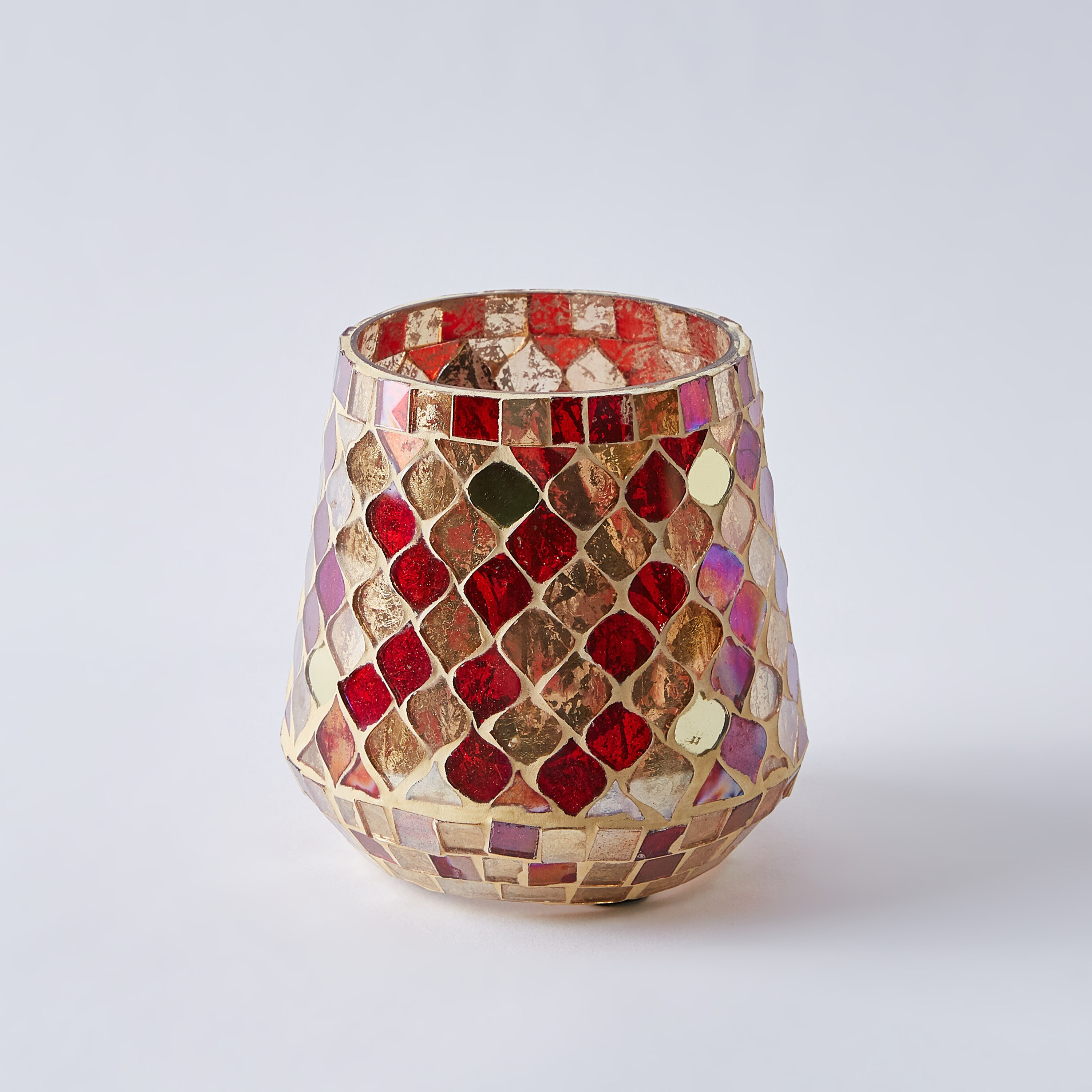حامل شموع  على شكل فانوس فسيفساء من ليستر-hbxlivingroom-decorandaccessories-candleholders-image-4