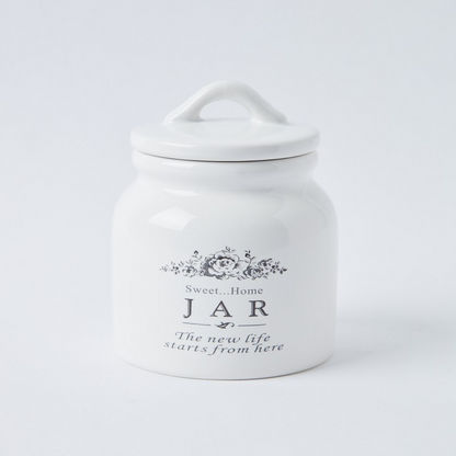 Sweet Home Printed Canister- 8.5 cms
