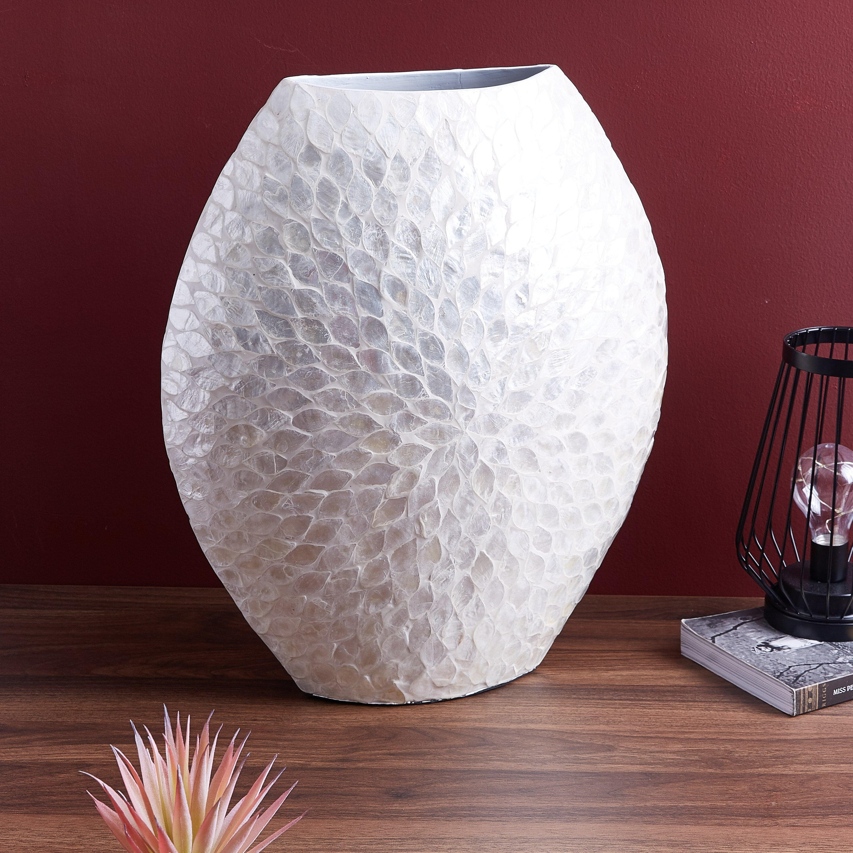 مزهرية موزاييك بارزة الملمس من كورسا-hbxbedroom-decorandaccessories-vases-image-1
