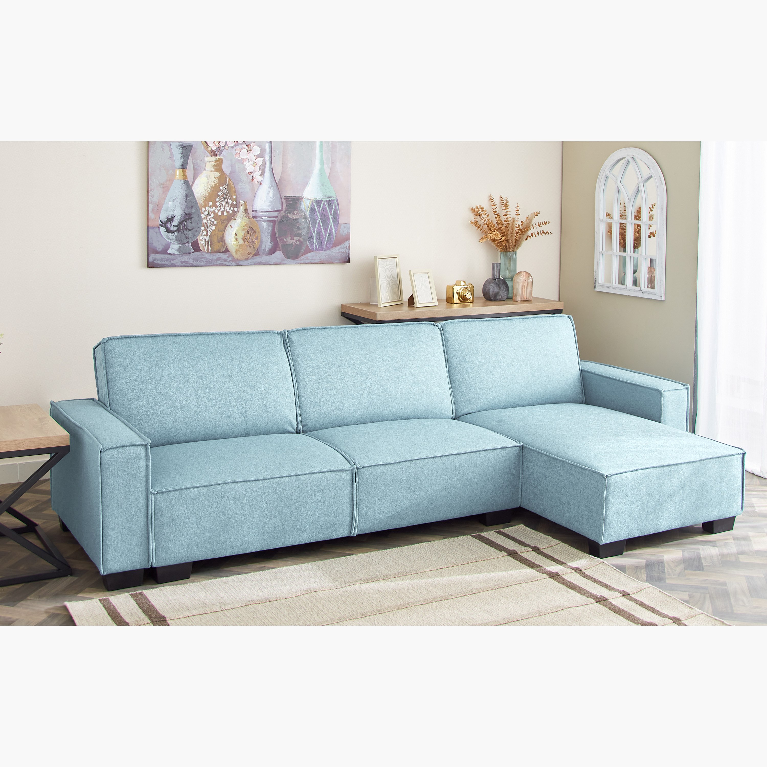 كنبة سرير ركنية قماش يسار يمين 5 مقاعد من ميلر-hbxfurniture-livingroom-sofasandsofasets-image-1
