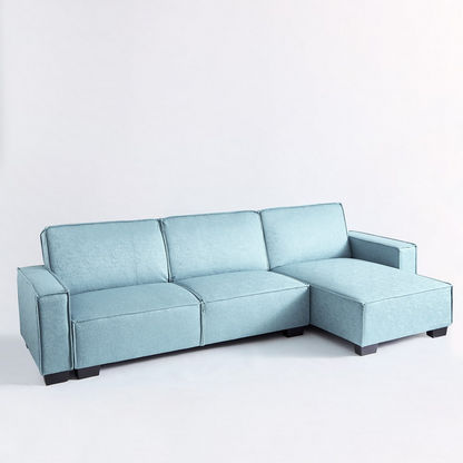 Miller 5-Seater Left Right Facing Fabric Corner Sofa Bed-Corner Sofas-image-10