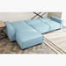 Miller 5-Seater Left Right Facing Fabric Corner Sofa Bed-Corner Sofas-thumbnail-5