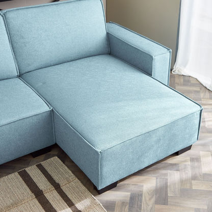 Miller 5-Seater Left Right Facing Fabric Corner Sofa Bed-Corner Sofas-image-6