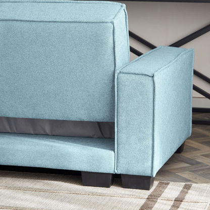 Miller 5-Seater Left Right Facing Fabric Corner Sofa Bed-Corner Sofas-image-7