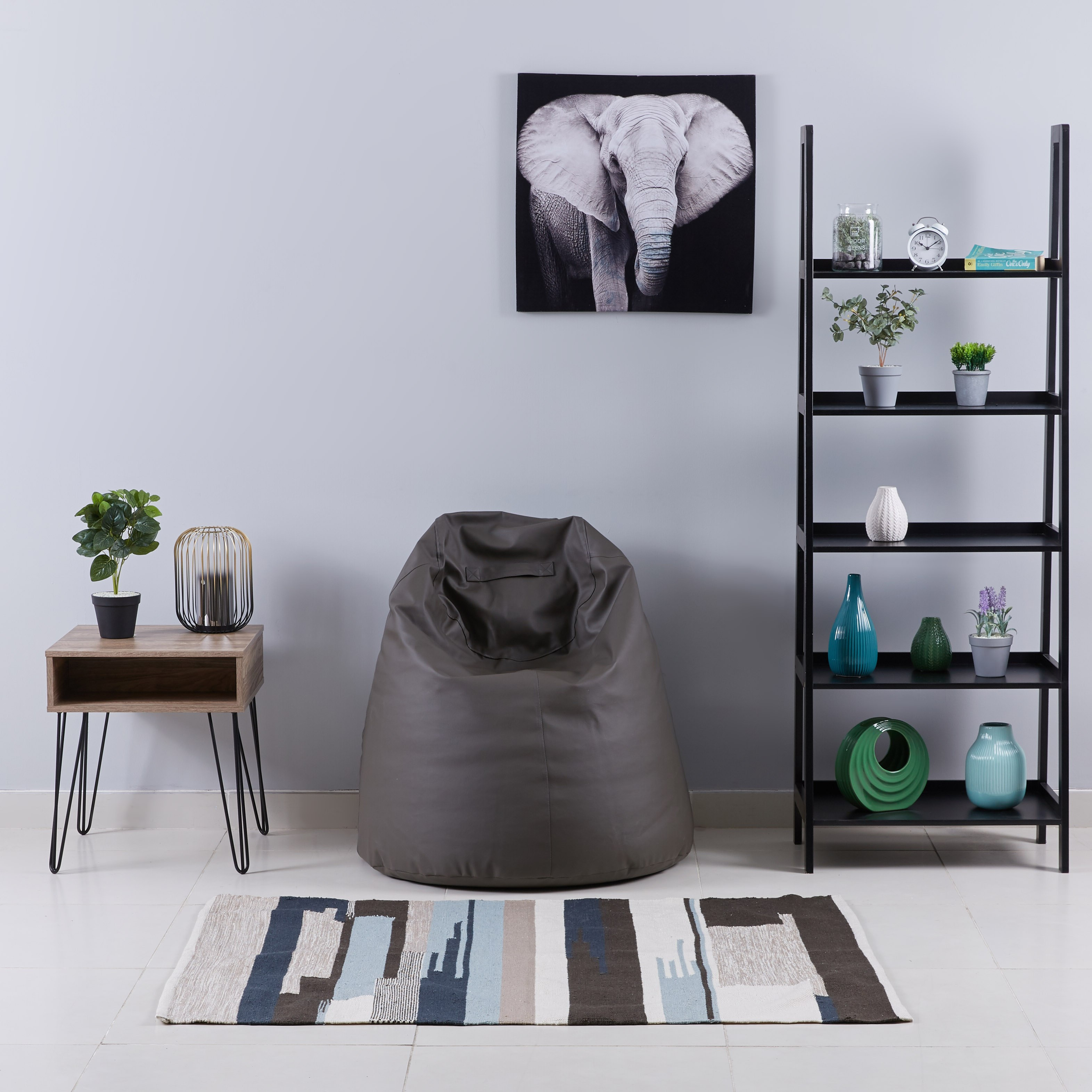 سجّادة بطبعات من دافن - 110x160 سم-hbxdecorandfurnishings-floorcoverings-rugs-image-3