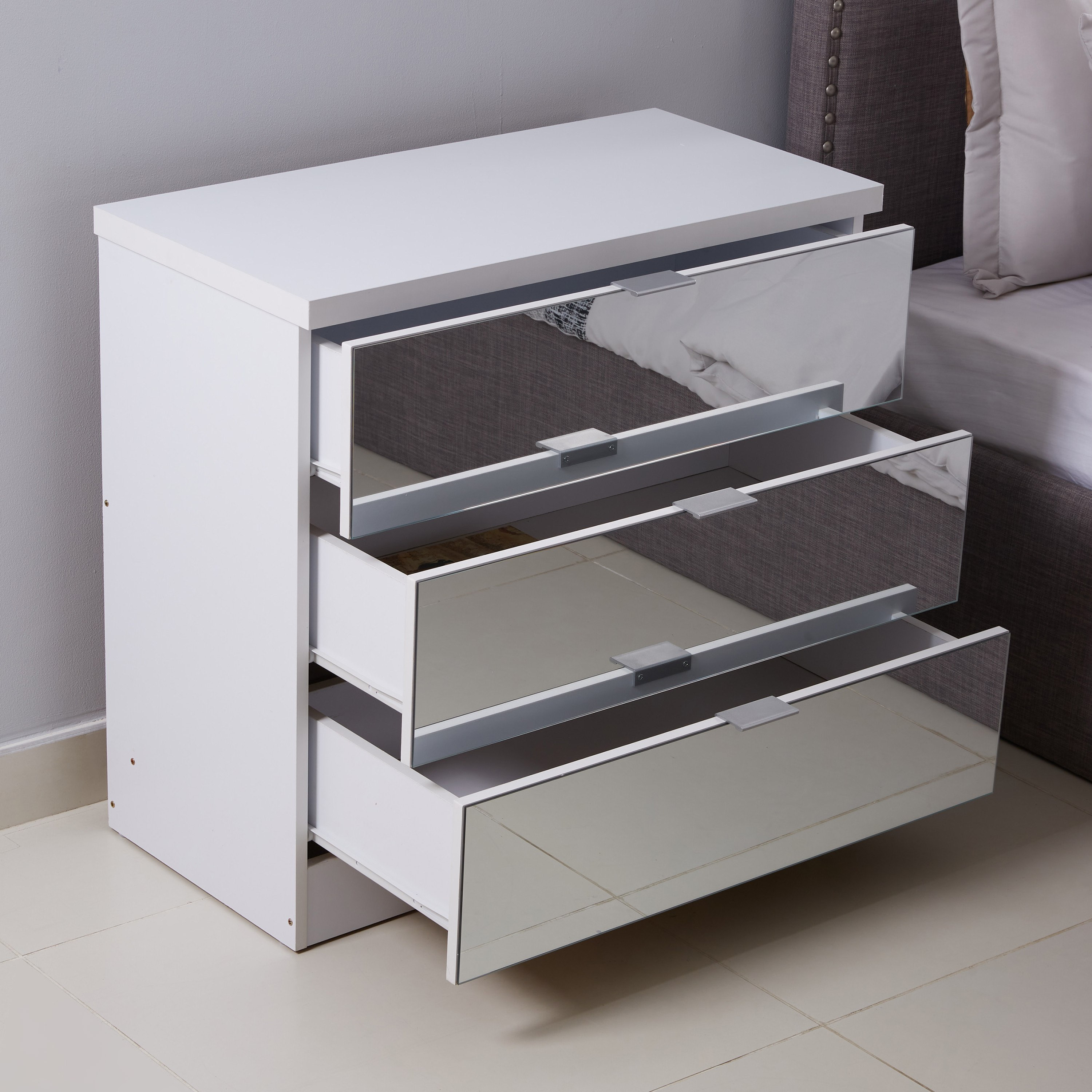 وحدة تخزين بـ3 أدراج ومرآة من تايلور-hbxfurniture-dressersandchests-chestofdrawers-image-2
