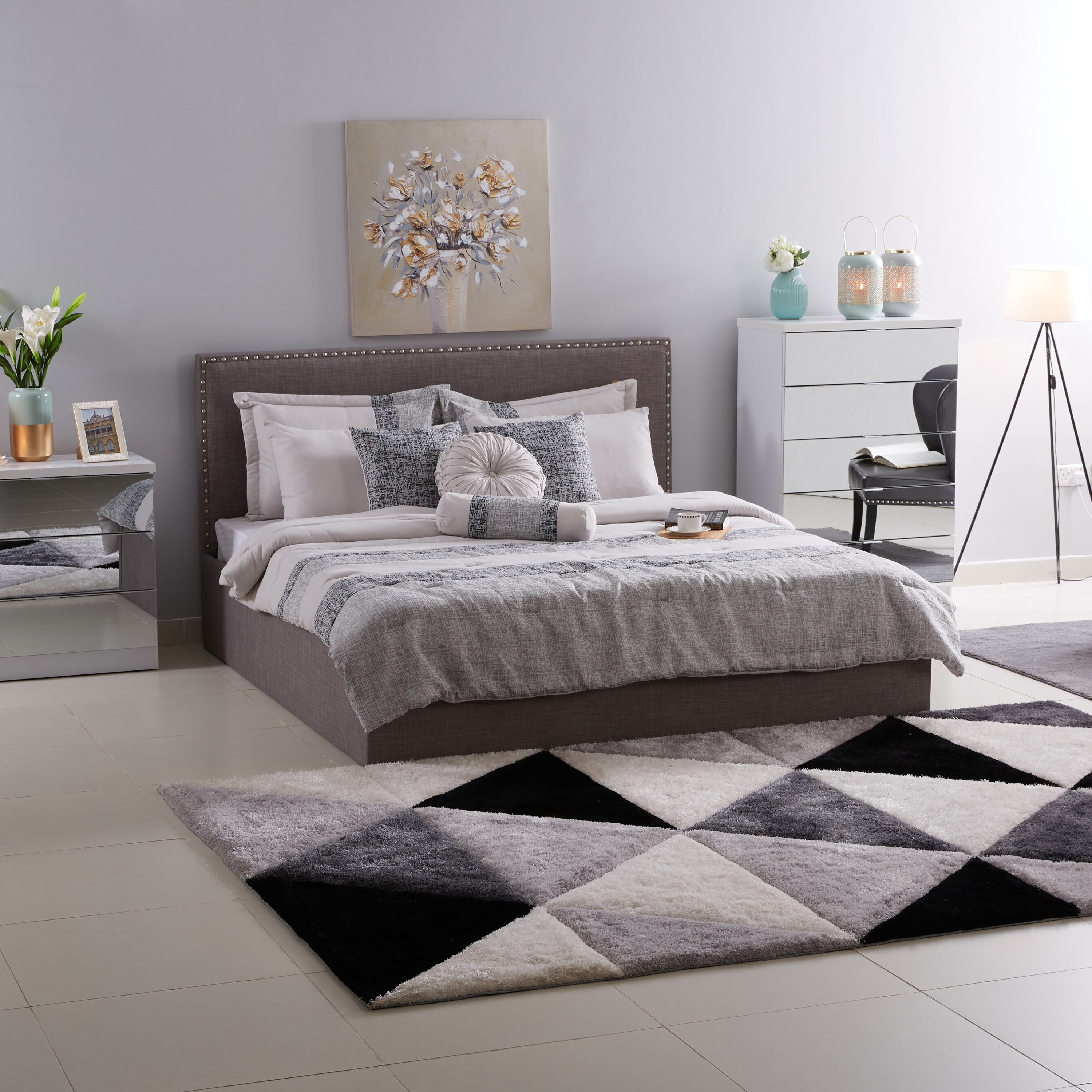 وحدة تخزين بـ3 أدراج ومرآة من تايلور-hbxfurniture-dressersandchests-chestofdrawers-image-5
