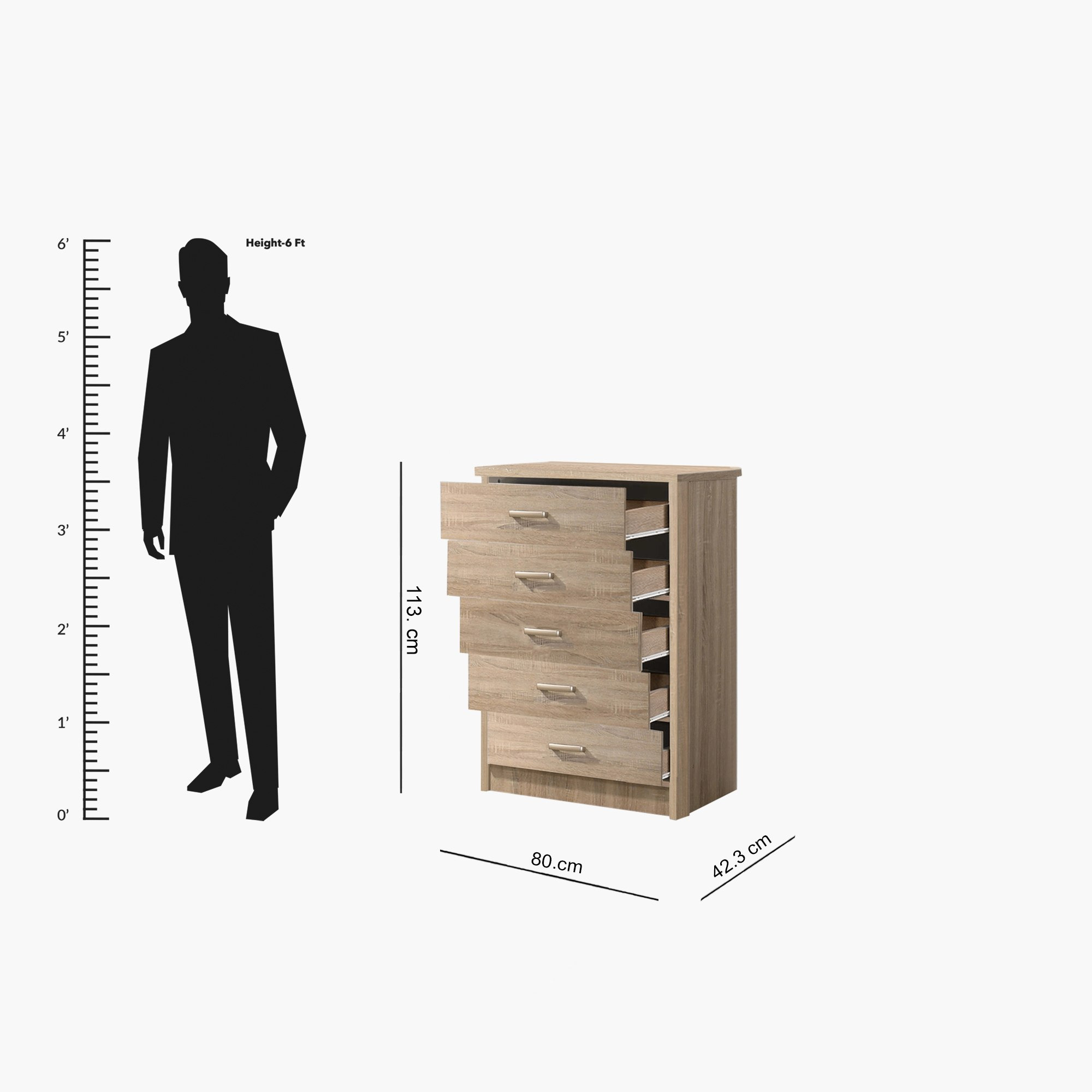 وحدة 5 أدراج - كوبر من موڤو-hbxfurniture-dressersandchests-chestofdrawers-image-6